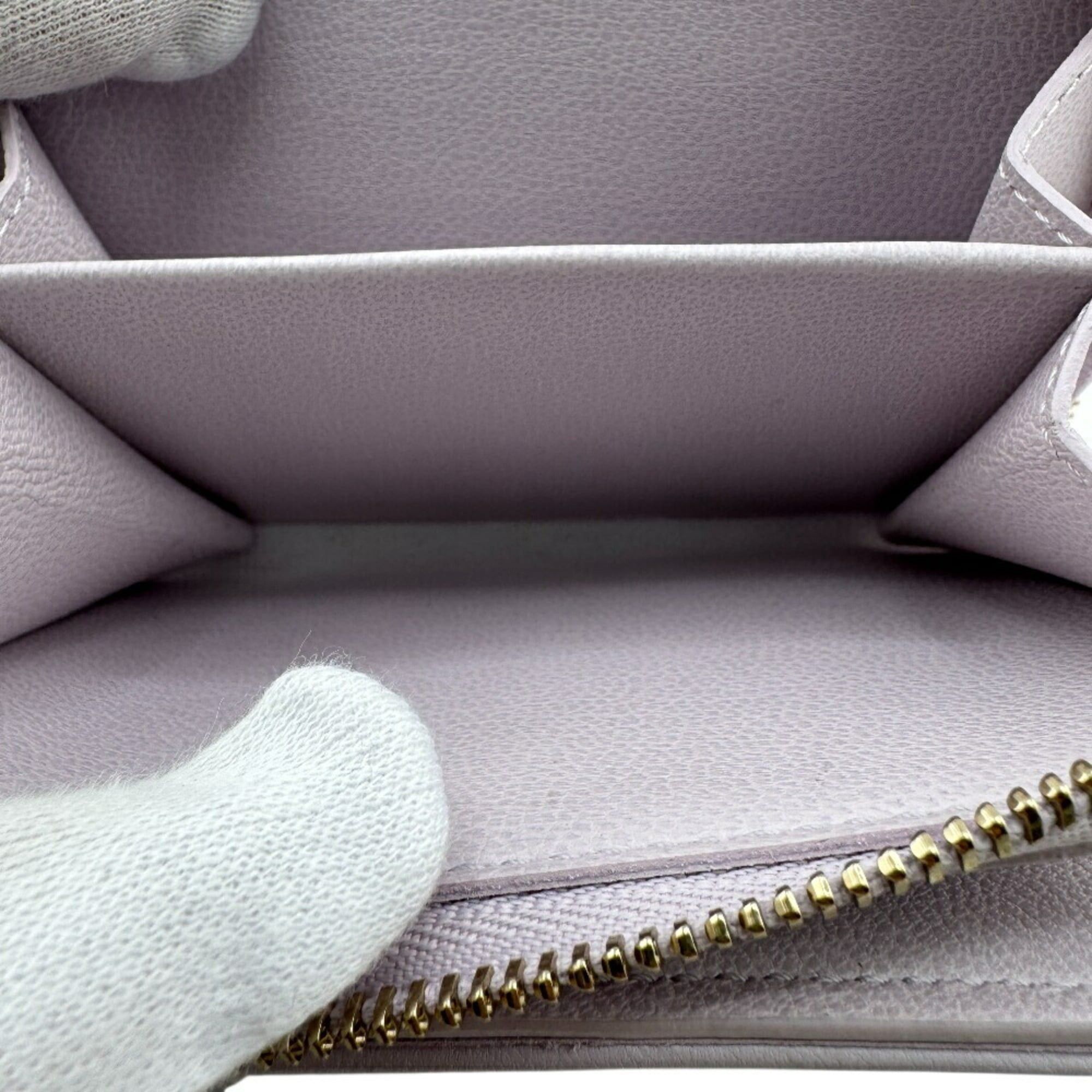Louis Vuitton LOUIS VUITTON M25705 Portefeuille Lou Compact Wallet Monogram Bifold Purple Women's Size ONE SIZE - 10 Thumbnail