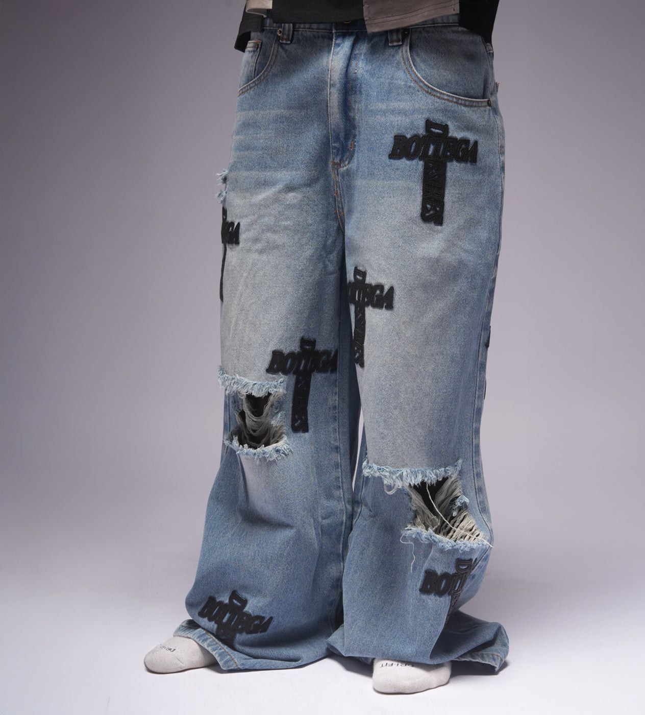 Bottega Desires Holy Grail Denim Pants Blue Size US 30 / EU 46 - 3 Thumbnail