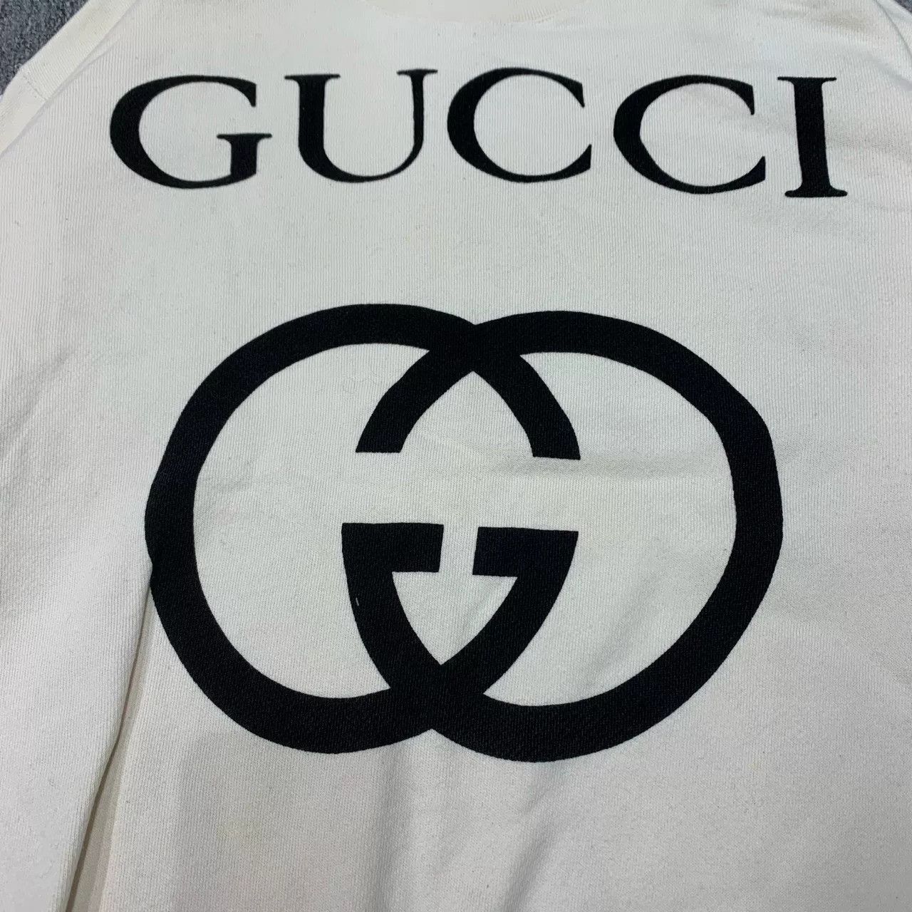 Gucci Gucci Double G Beige Sweatshirt XS Size XS / US 0-2 / IT 36-38 - 8 Thumbnail