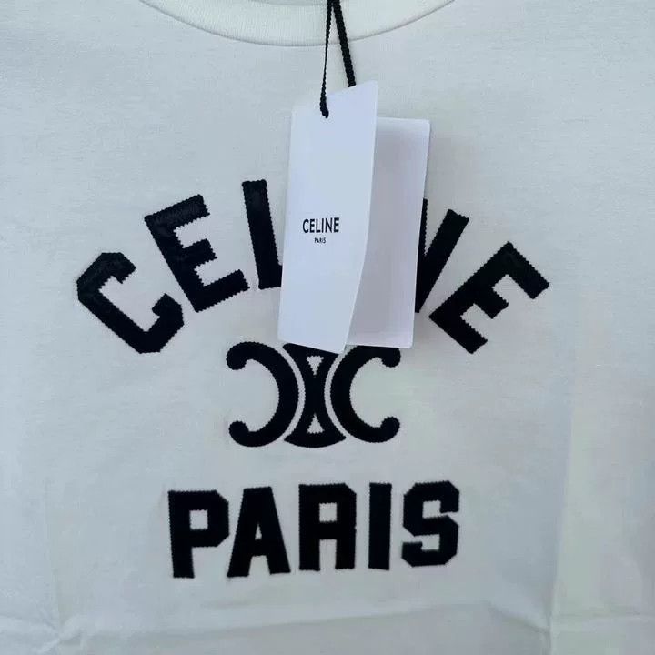 Celine Celine Triomphe Leather Logo Item Size US M / EU 48-50 / 2 - 3 Thumbnail