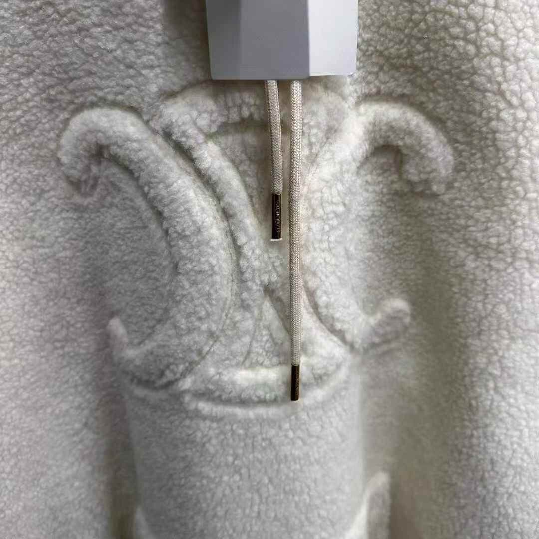 Celine Celine New Triomphe Teddy Hoodie Size M / US 6-8 / IT 42-44 - 3 Thumbnail