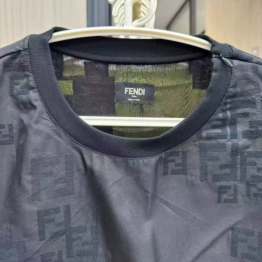 Fendi Fendi FF Monogram Two-Piece Short-Sleeve Size US M / EU 48-50 / 2 - 2 Thumbnail