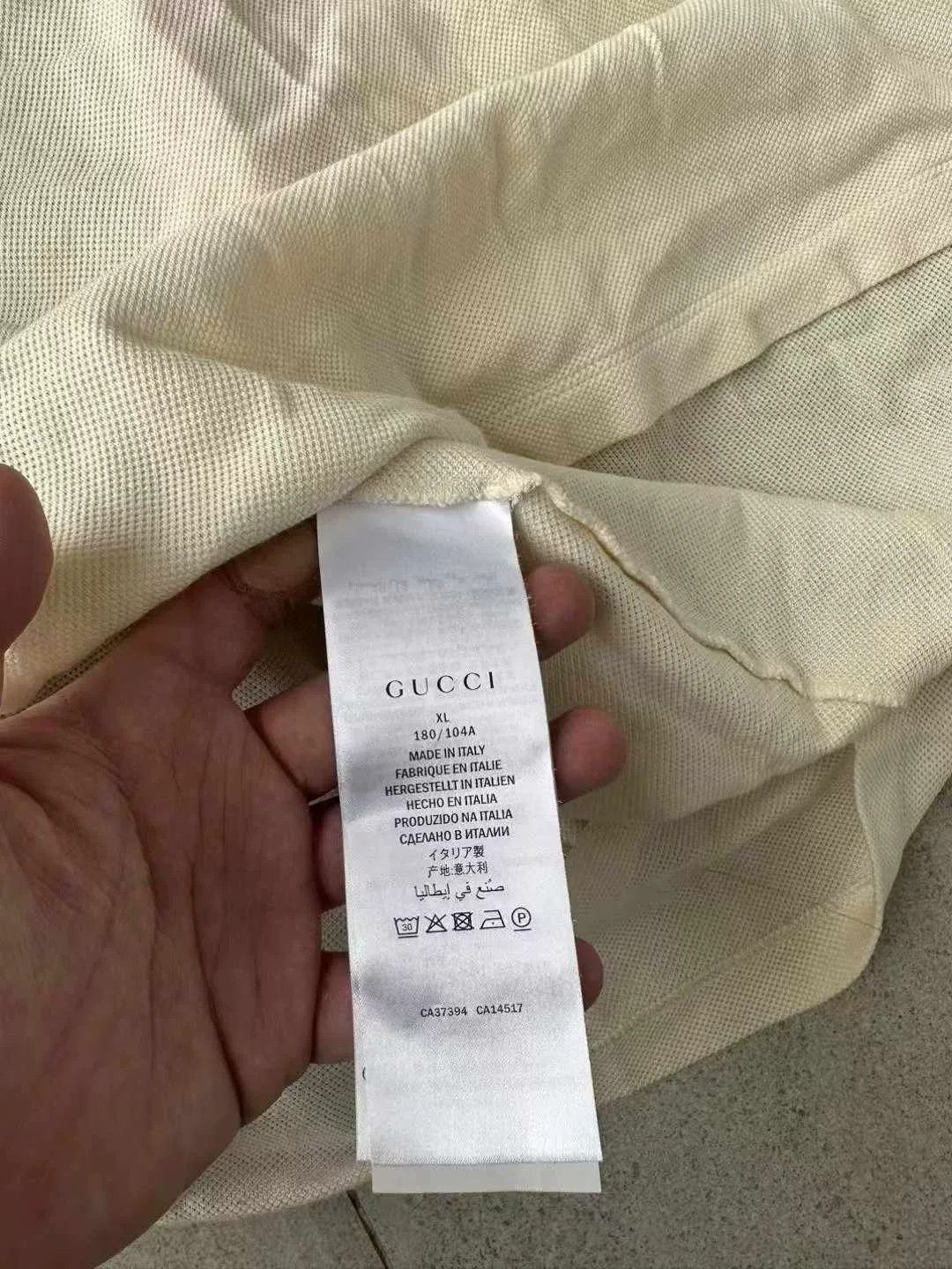 Gucci Gucci Small Logo Polo Short Sleeve XL Size US XL / EU 56 / 4 - 5 Thumbnail