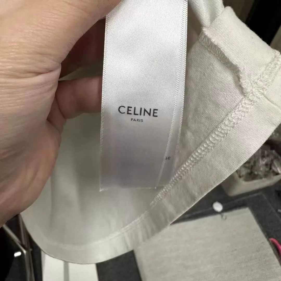 Celine Celine Triomphe Short Sleeve XS Size XS / US 0-2 / IT 36-38 - 4 Thumbnail
