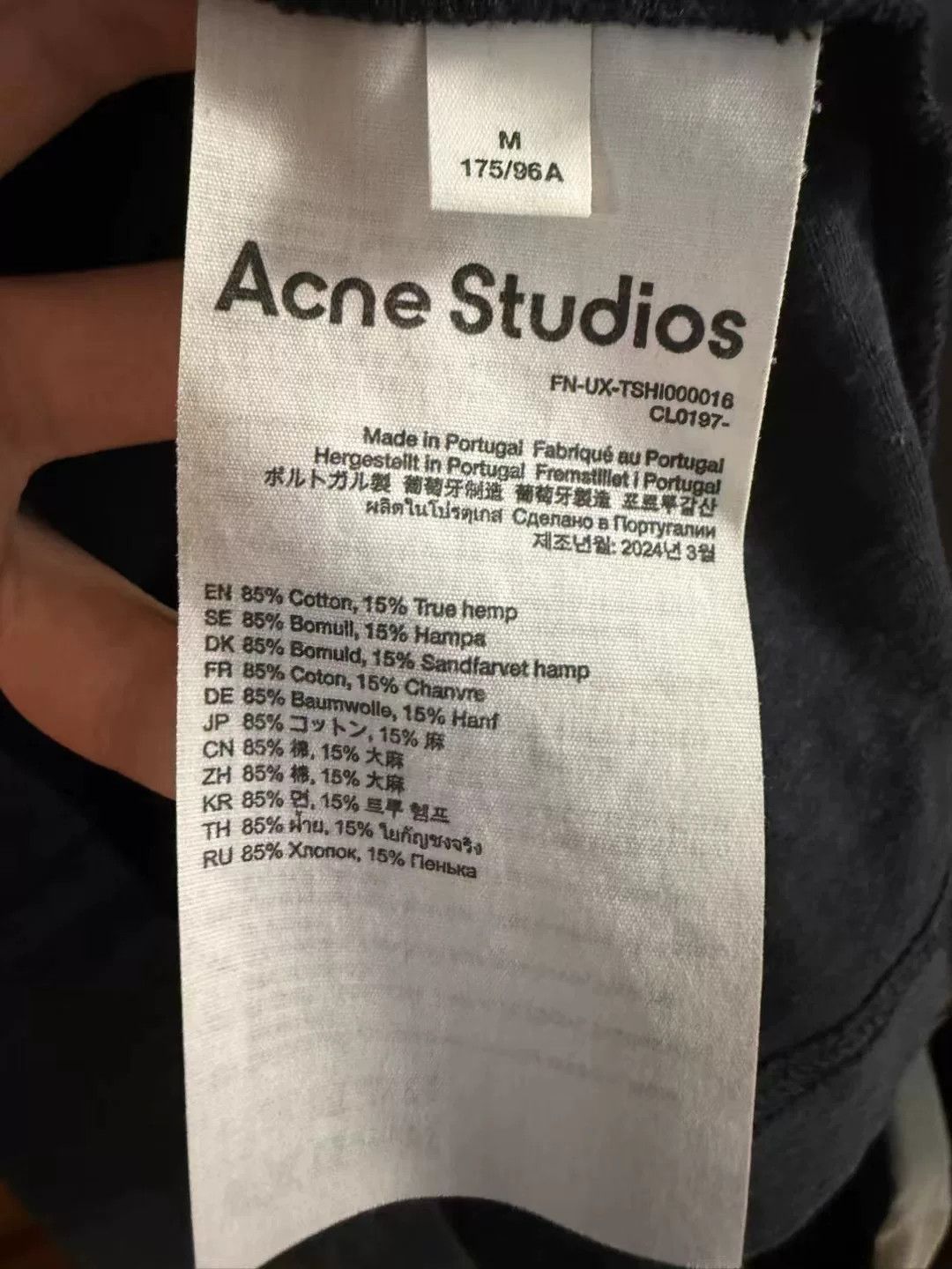Acne Studios Acne Studios 1996 Collection Long Sleeve Size US M / EU 48-50 / 2 - 4 Thumbnail