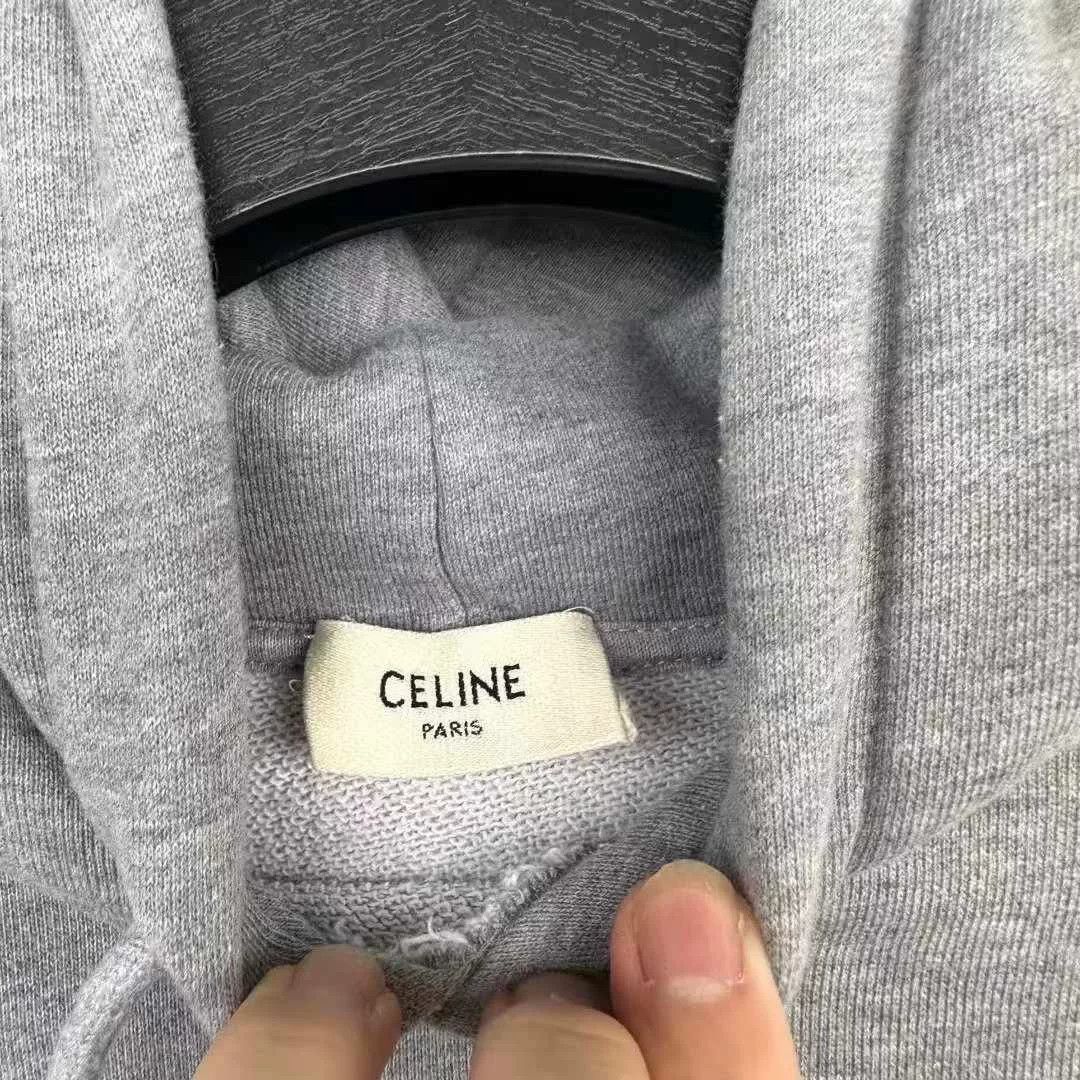 Celine Celine Back Logo Hoodie M Size US M / EU 48-50 / 2 - 2 Thumbnail