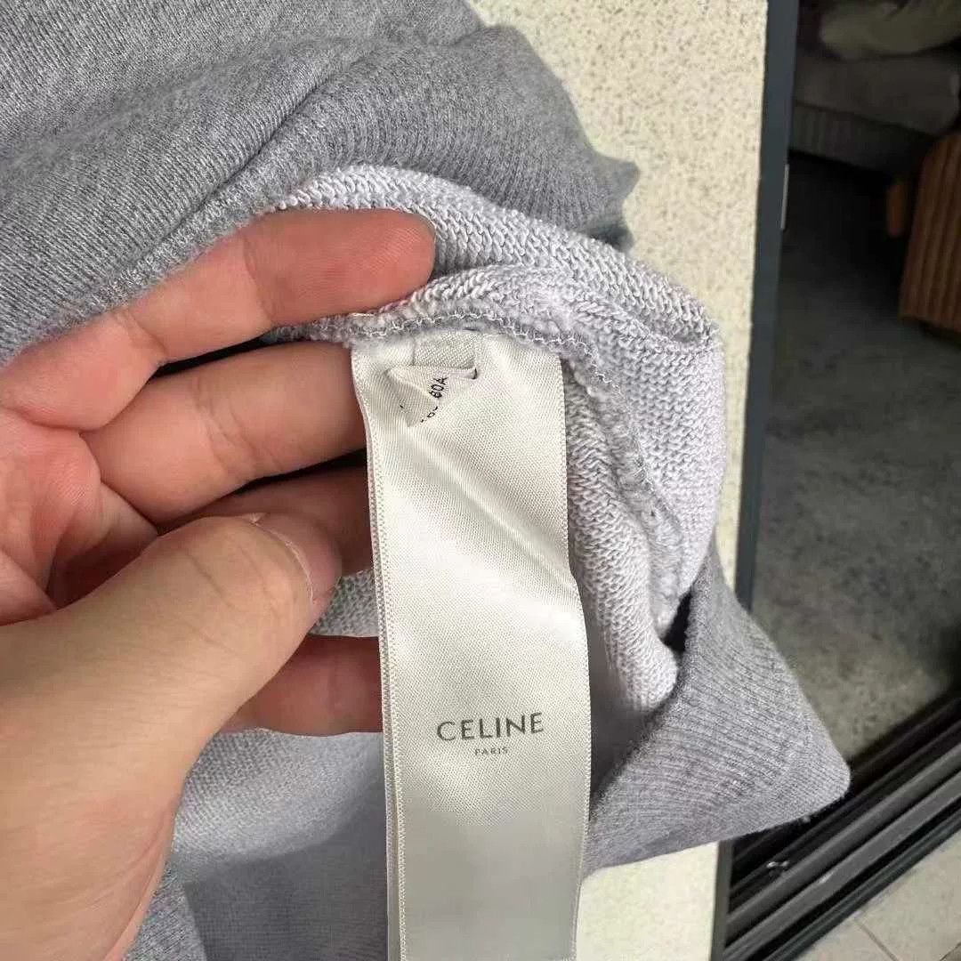 Celine Celine Back Logo Hoodie M Size US M / EU 48-50 / 2 - 3 Thumbnail