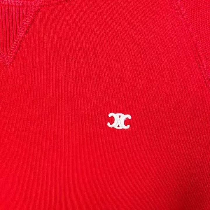 Celine Celine Triomphe Logo Sweatshirt M Size US M / EU 48-50 / 2 - 3 Thumbnail