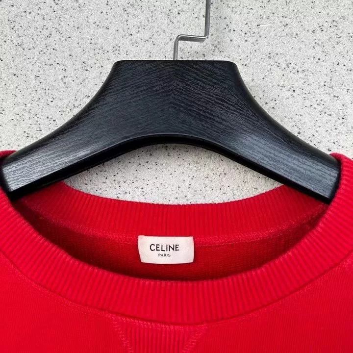 Celine Celine Triomphe Logo Sweatshirt M Size US M / EU 48-50 / 2 - 2 Thumbnail