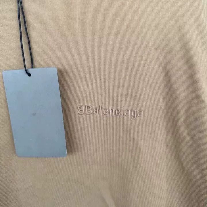 Balenciaga Balenciaga Double B Logo Short-Sleeve Tee M Size US M / EU 48-50 / 2 - 2 Thumbnail
