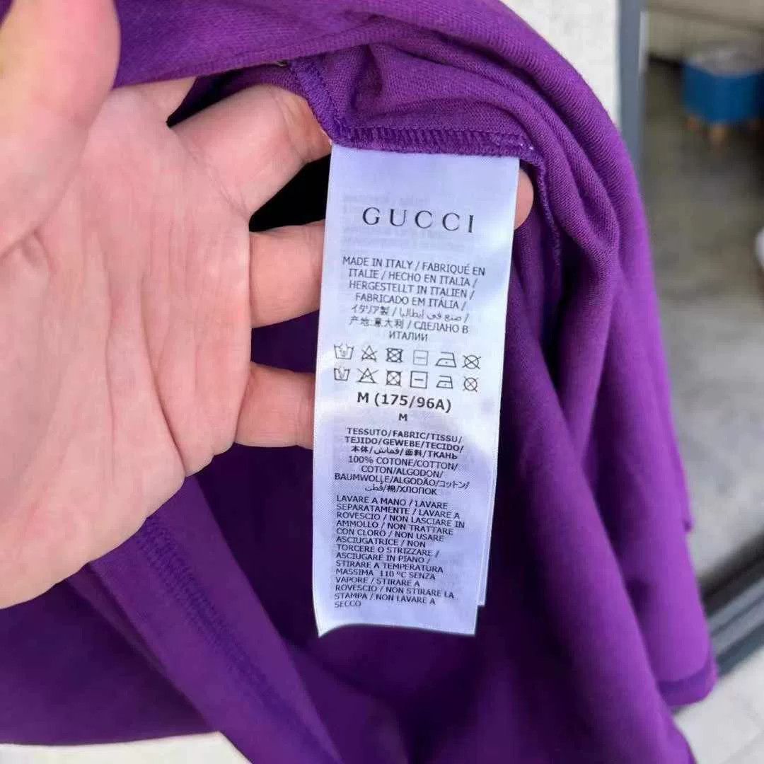 Gucci Gucci TNF Yellow Purple Spliced Sweatshirt Size US M / EU 48-50 / 2 - 4 Thumbnail