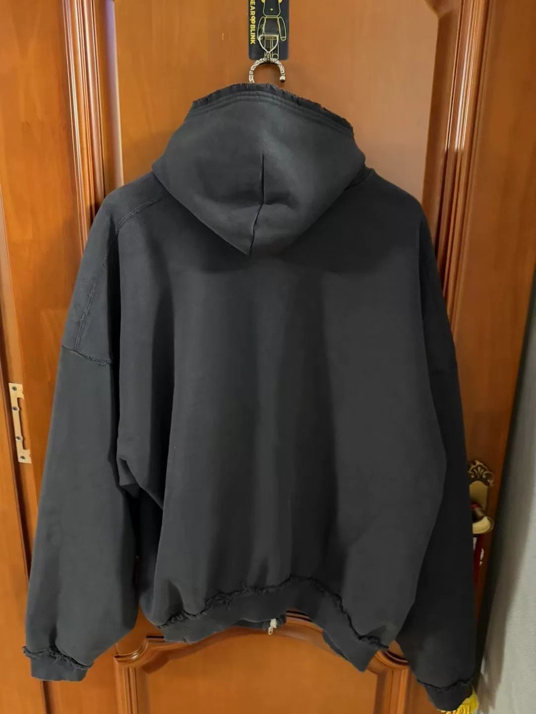Balenciaga Balenciaga Ciao Bello Black Zip Hoodie XS Size US XS / EU 42 / 0 - 2 Thumbnail