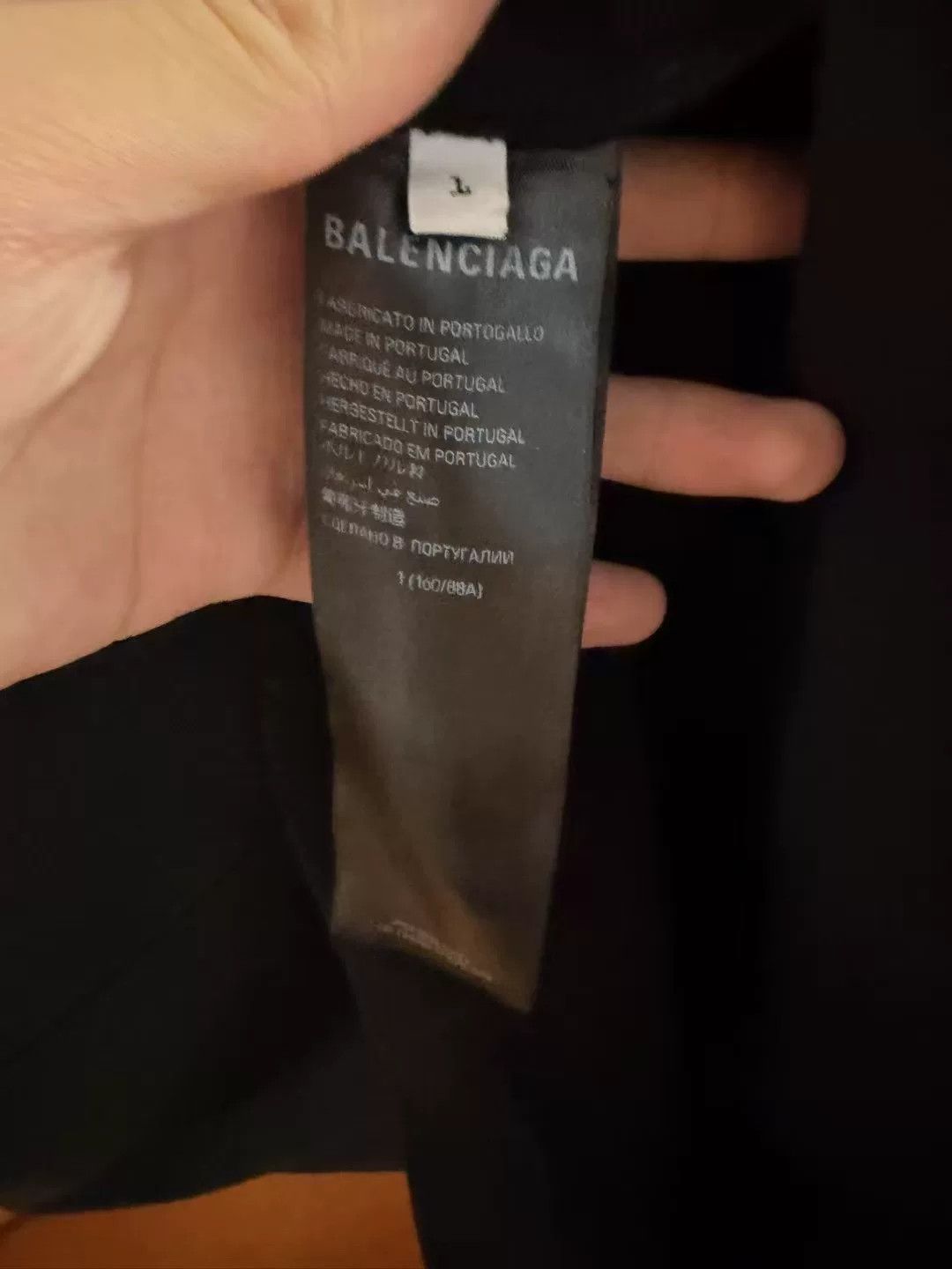 Balenciaga Balenciaga Flame Sanskrit Short-sleeve T-shirt L Size US L / EU 52-54 / 3 - 4 Thumbnail