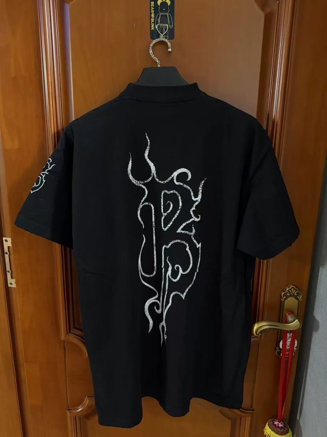 Balenciaga Balenciaga Flame Sanskrit Short-sleeve T-shirt L Size US L / EU 52-54 / 3 - 2 Thumbnail
