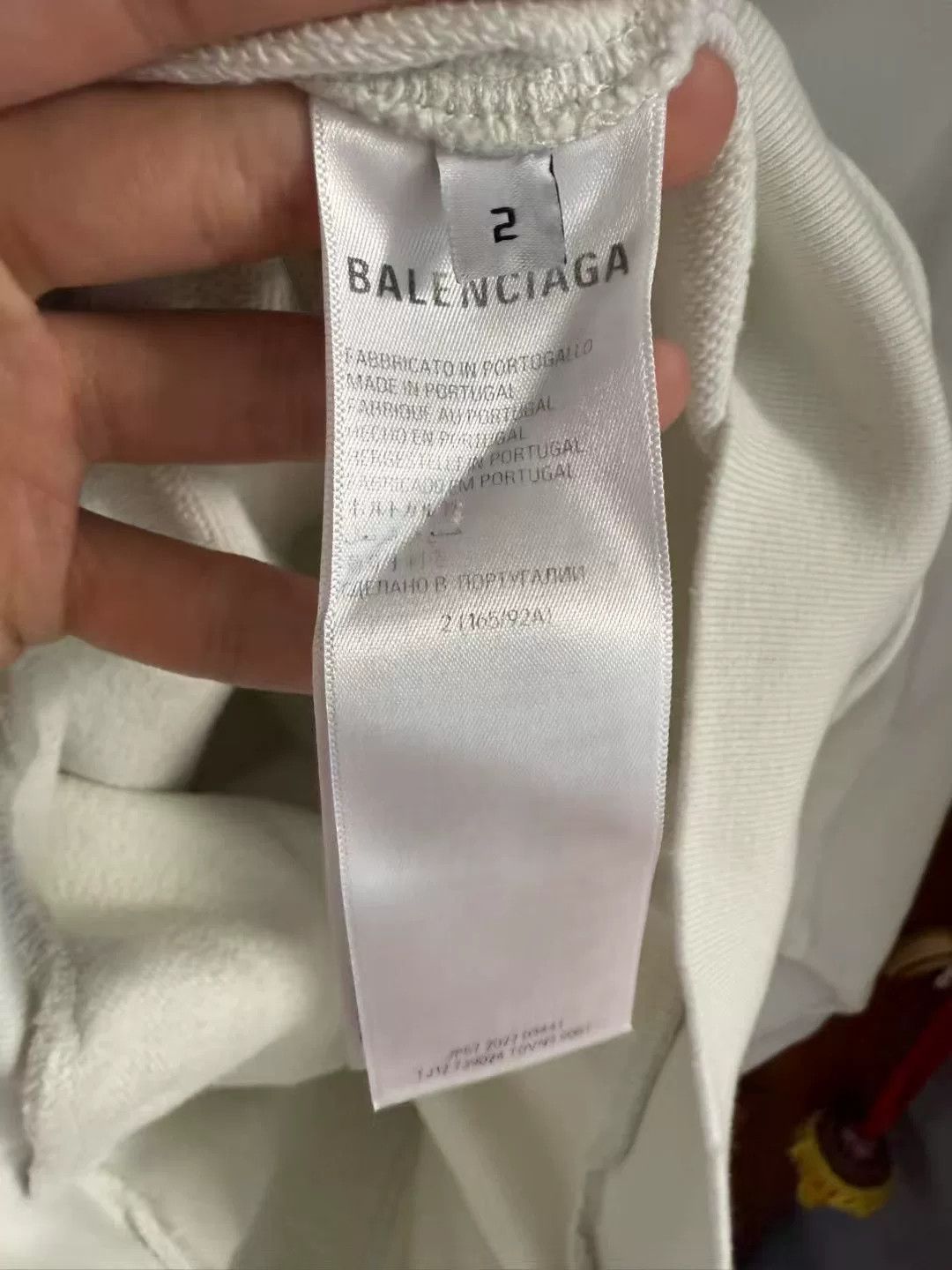 Balenciaga Balenciaga Embroidered Logo Sweatshirt Size US M / EU 48-50 / 2 - 3 Thumbnail