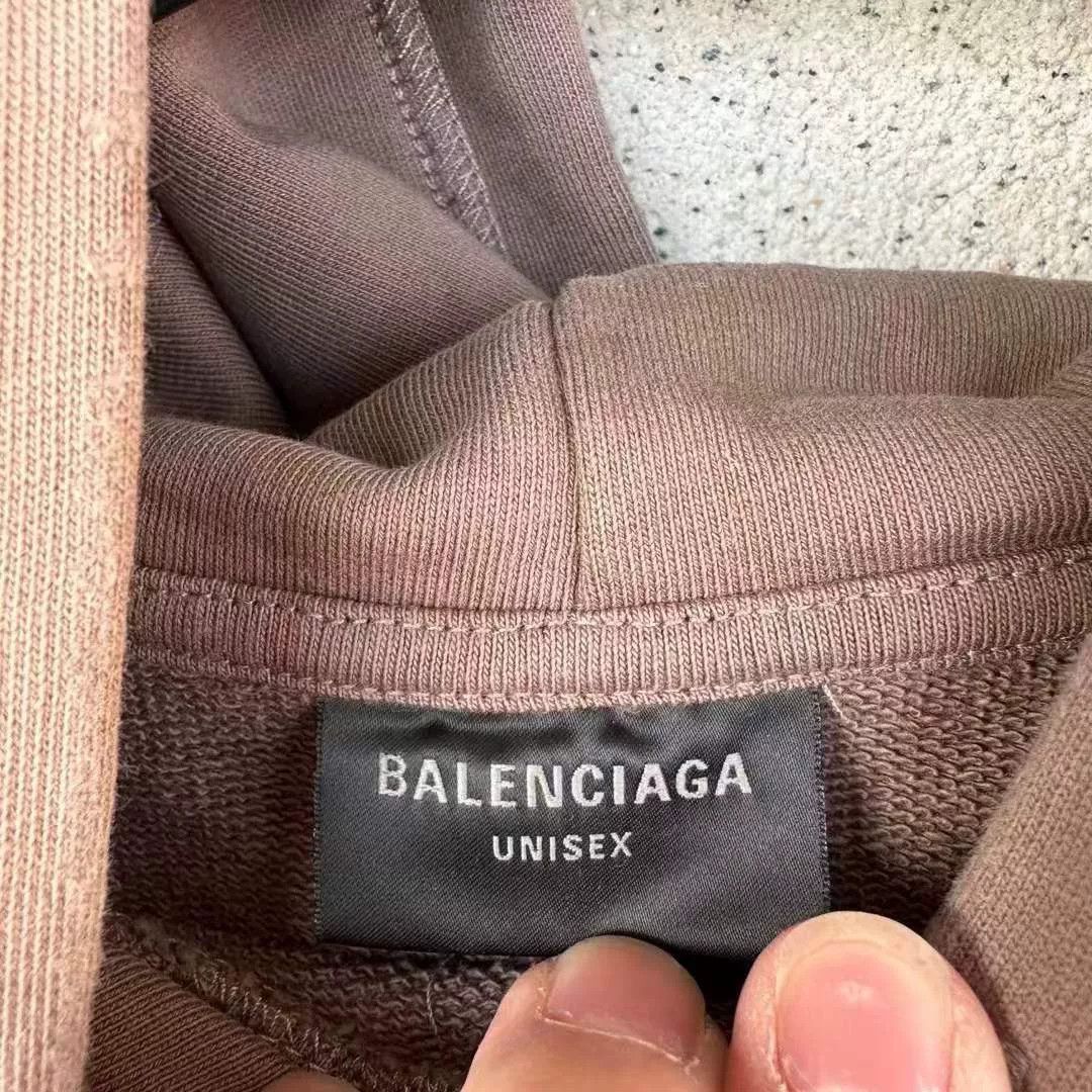 Balenciaga Balenciaga Cracked Letter Logo Hoodie Size US L / EU 52-54 / 3 - 3 Thumbnail