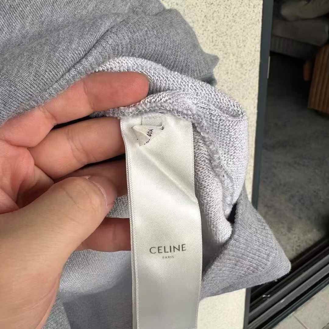Celine Celine Back Logo Hoodie Size US M / EU 48-50 / 2 - 3 Thumbnail