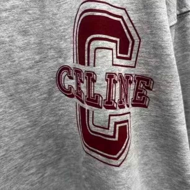 Celine Celine Logo Slogan Hoodie Size US L / EU 52-54 / 3 - 3 Thumbnail