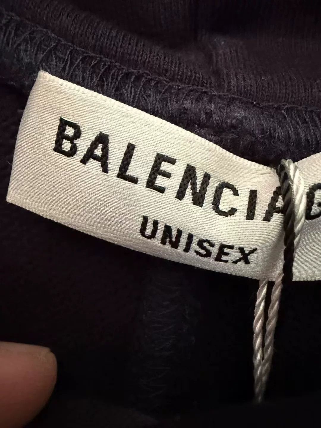Balenciaga Balenciaga Double Hook Embroidery Patchwork Sweatshirt Size US L / EU 52-54 / 3 - 3 Thumbnail