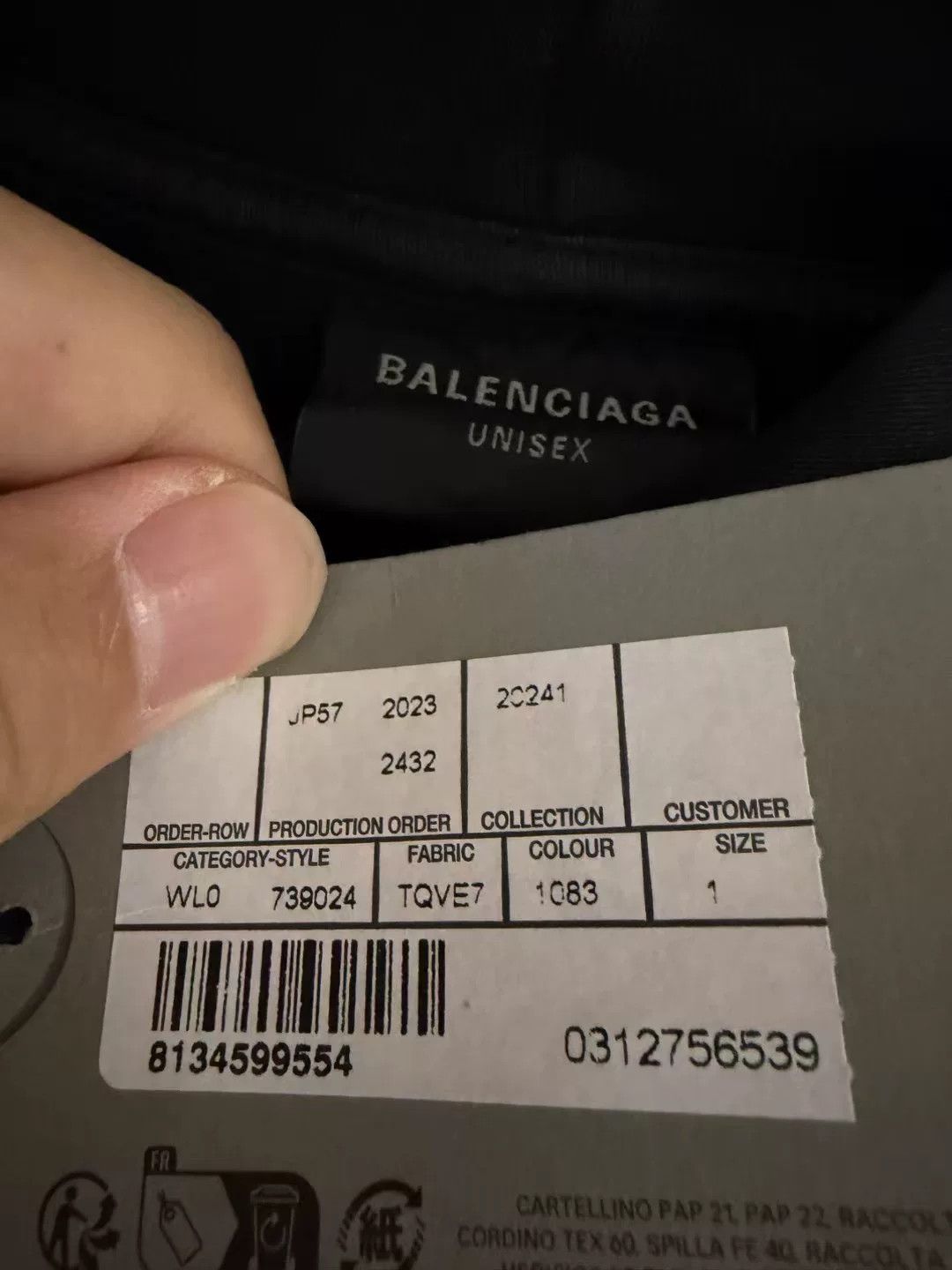 Balenciaga Balenciaga Diamond Letter Print Hoodie Size US S / EU 44-46 / 1 - 3 Thumbnail