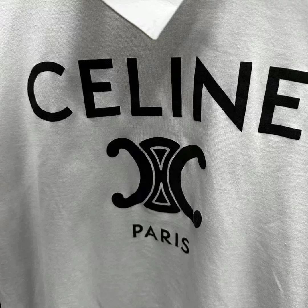 Celine Celine Triomphe Short Sleeve XS Size XS / US 0-2 / IT 36-38 - 3 Thumbnail
