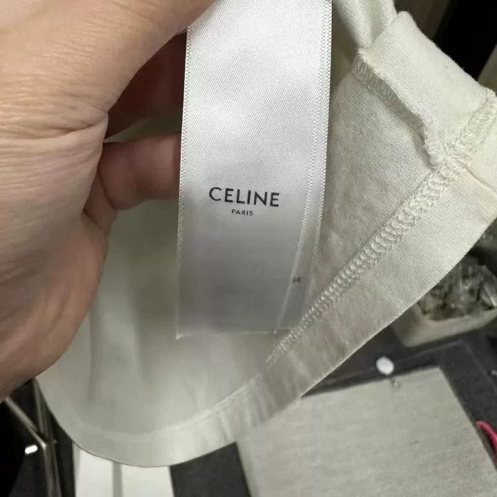 Celine Celine Triomphe Short Sleeve XS Size XS / US 0-2 / IT 36-38 - 4 Thumbnail