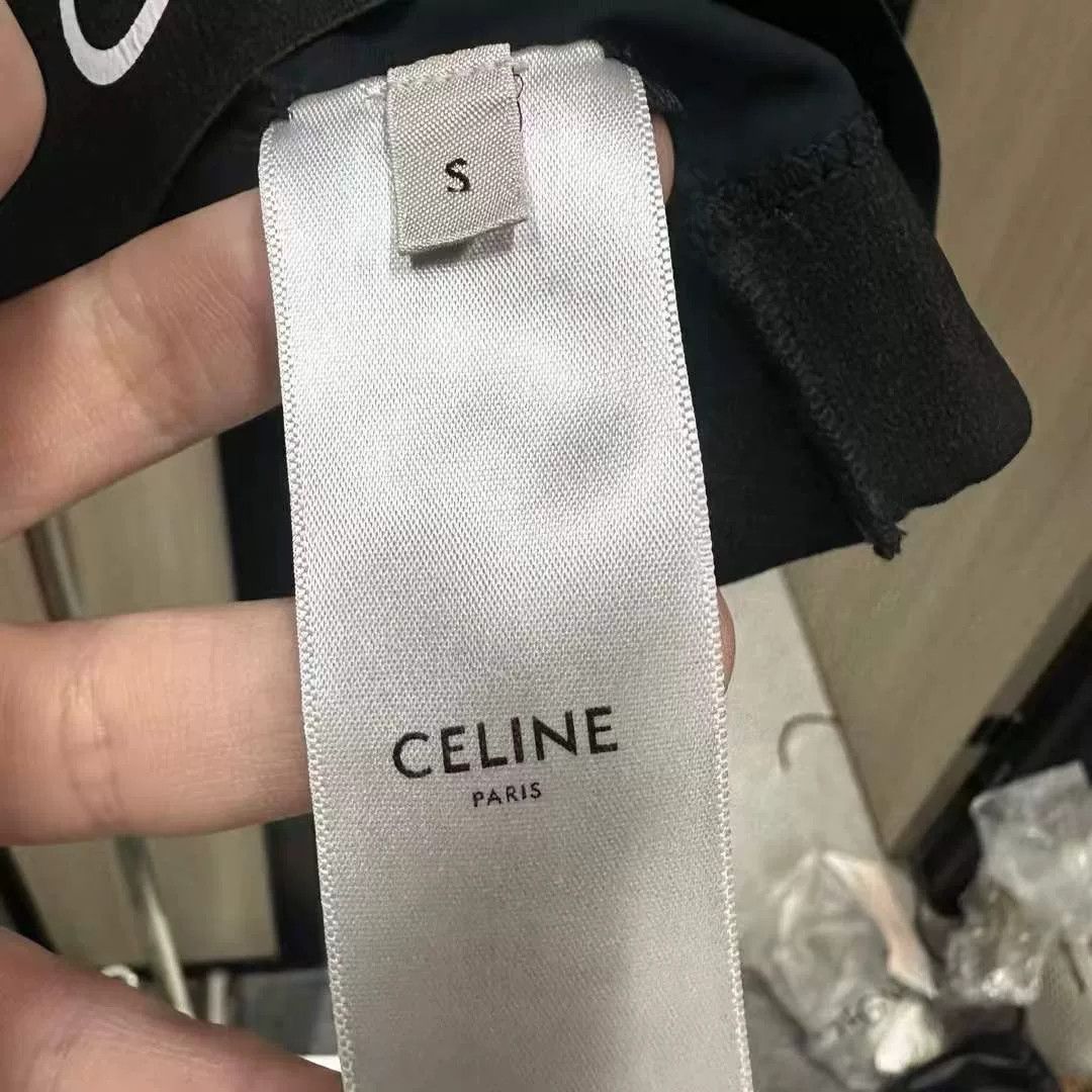 Celine Celine Slogan Tank Top S Size S / US 4 / IT 40 - 3 Thumbnail