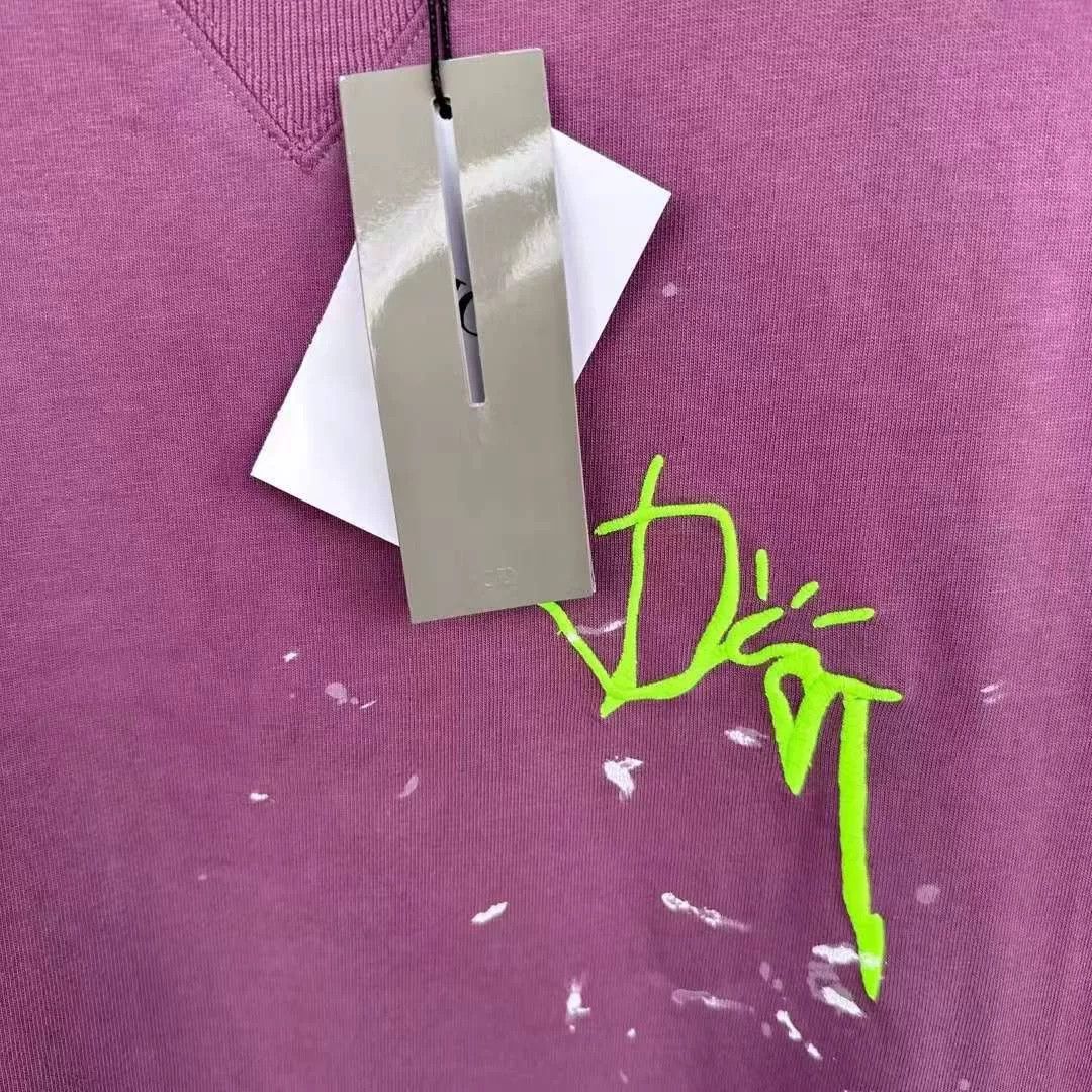 Dior Dior x Travis Scott Graffiti Luminous Tee Size US XL / EU 56 / 4 - 3 Thumbnail