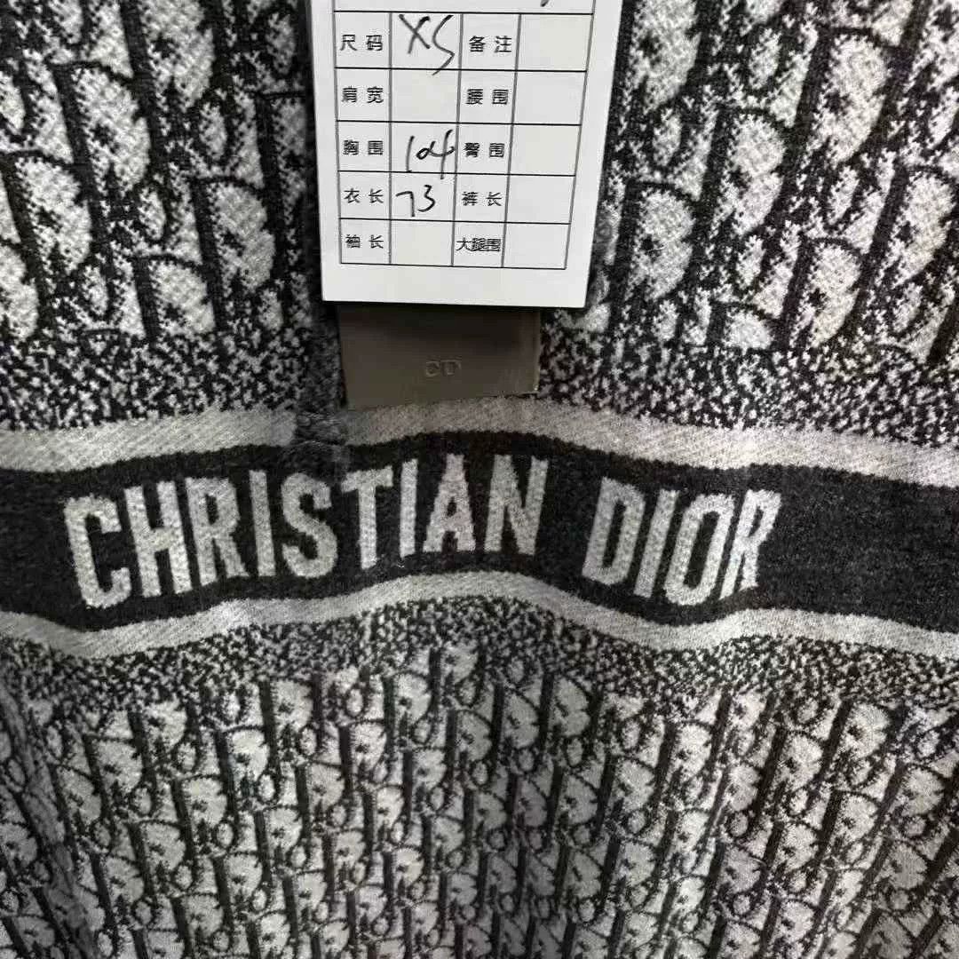 Dior Dior Slogan Print Cashmere Hoodie Size XS / US 0-2 / IT 36-38 - 3 Thumbnail