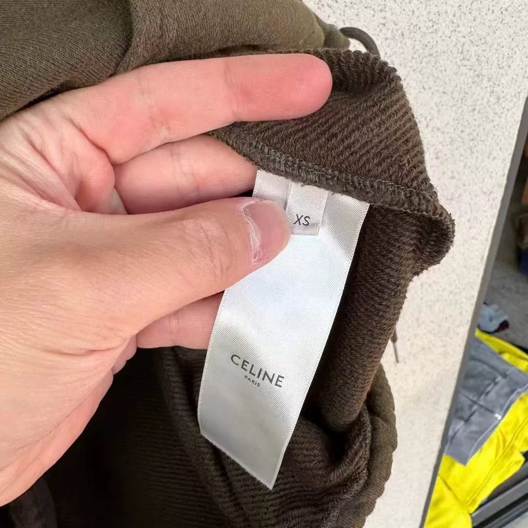 Celine Celine 16 Military Green Hoodie Size US L / EU 52-54 / 3 - 2 Thumbnail