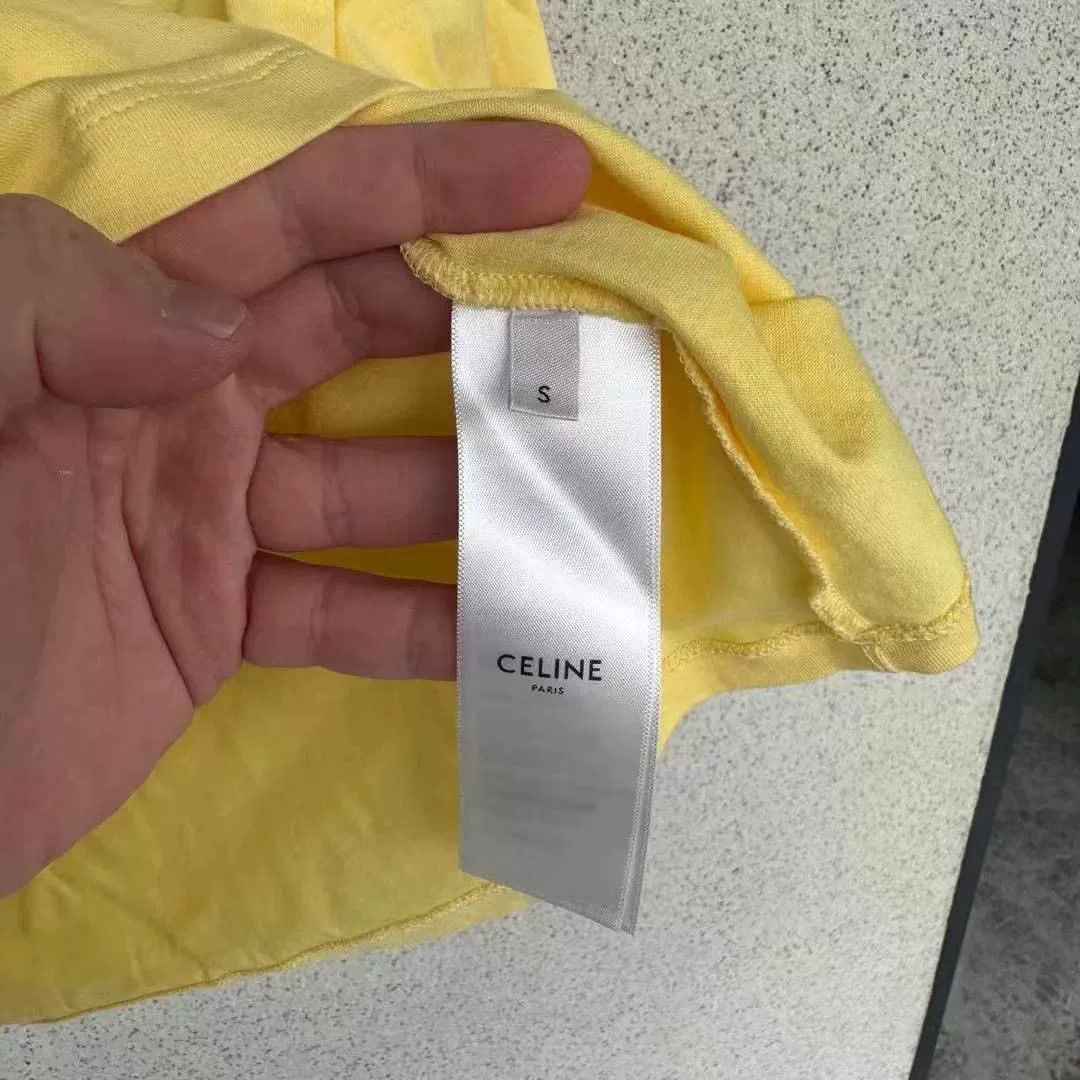 Celine Celine Slogan Short-Sleeve T-Shirt Size M / US 6-8 / IT 42-44 - 4 Thumbnail