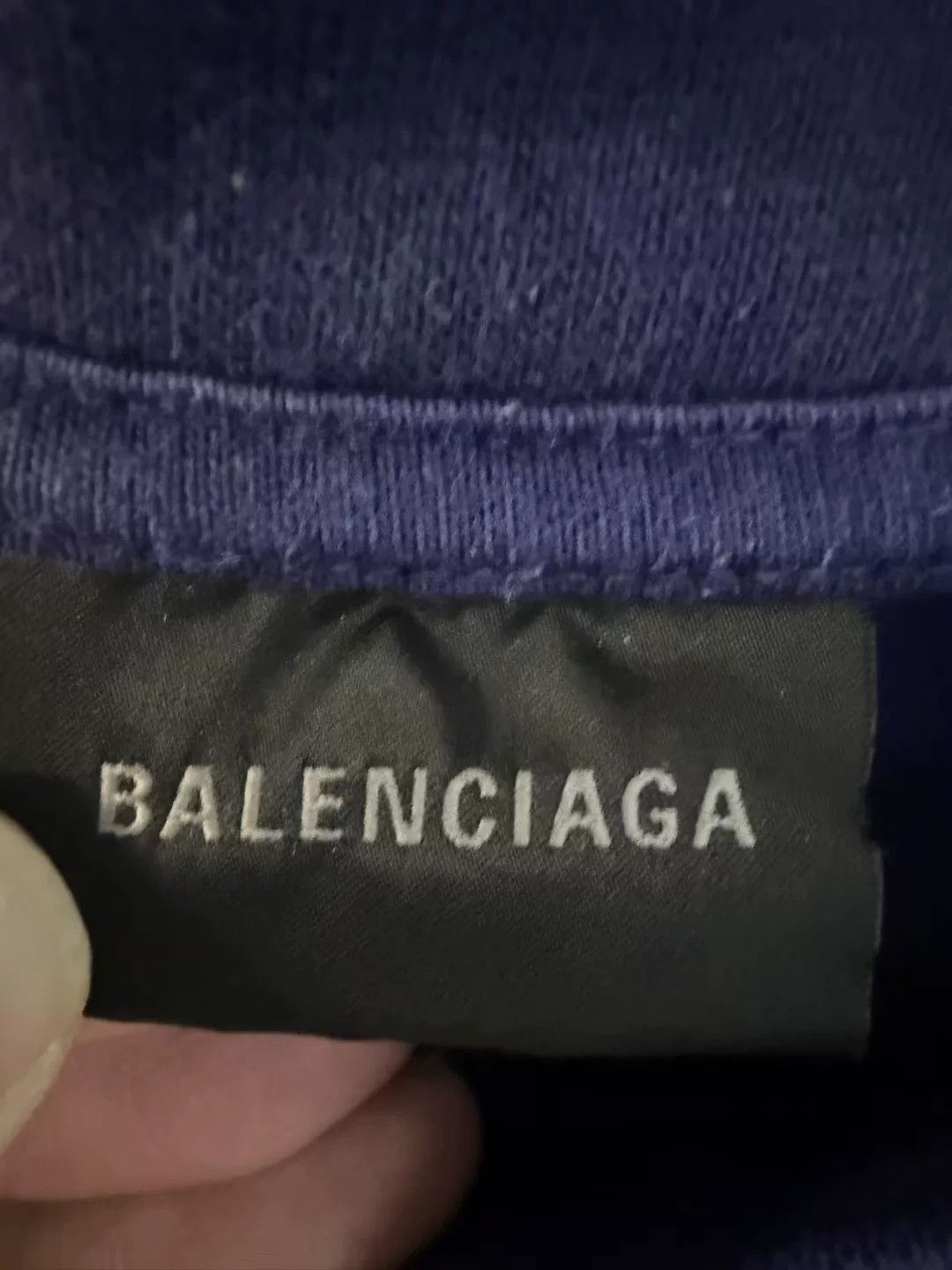 Balenciaga Balenciaga Blue Coca-Cola Logo Short Sleeve S Size US S / EU 44-46 / 1 - 3 Thumbnail