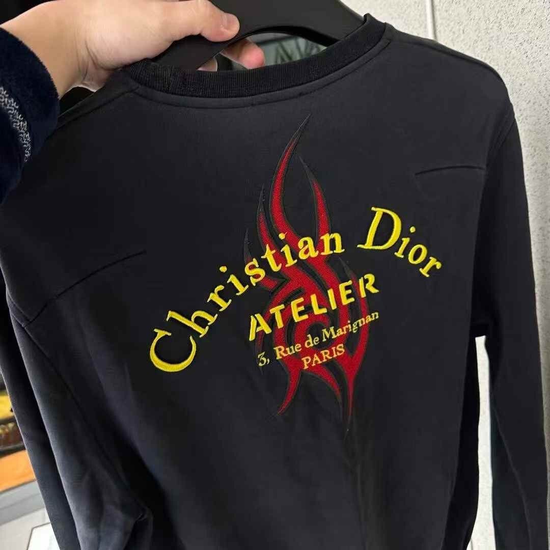 Dior Dior Flame Slogan Sweatshirt Size US S / EU 44-46 / 1 - 5 Thumbnail
