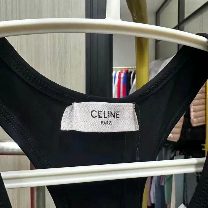 Celine Celine Slogan Vest S Size Size S / US 4 / IT 40 - 2 Thumbnail