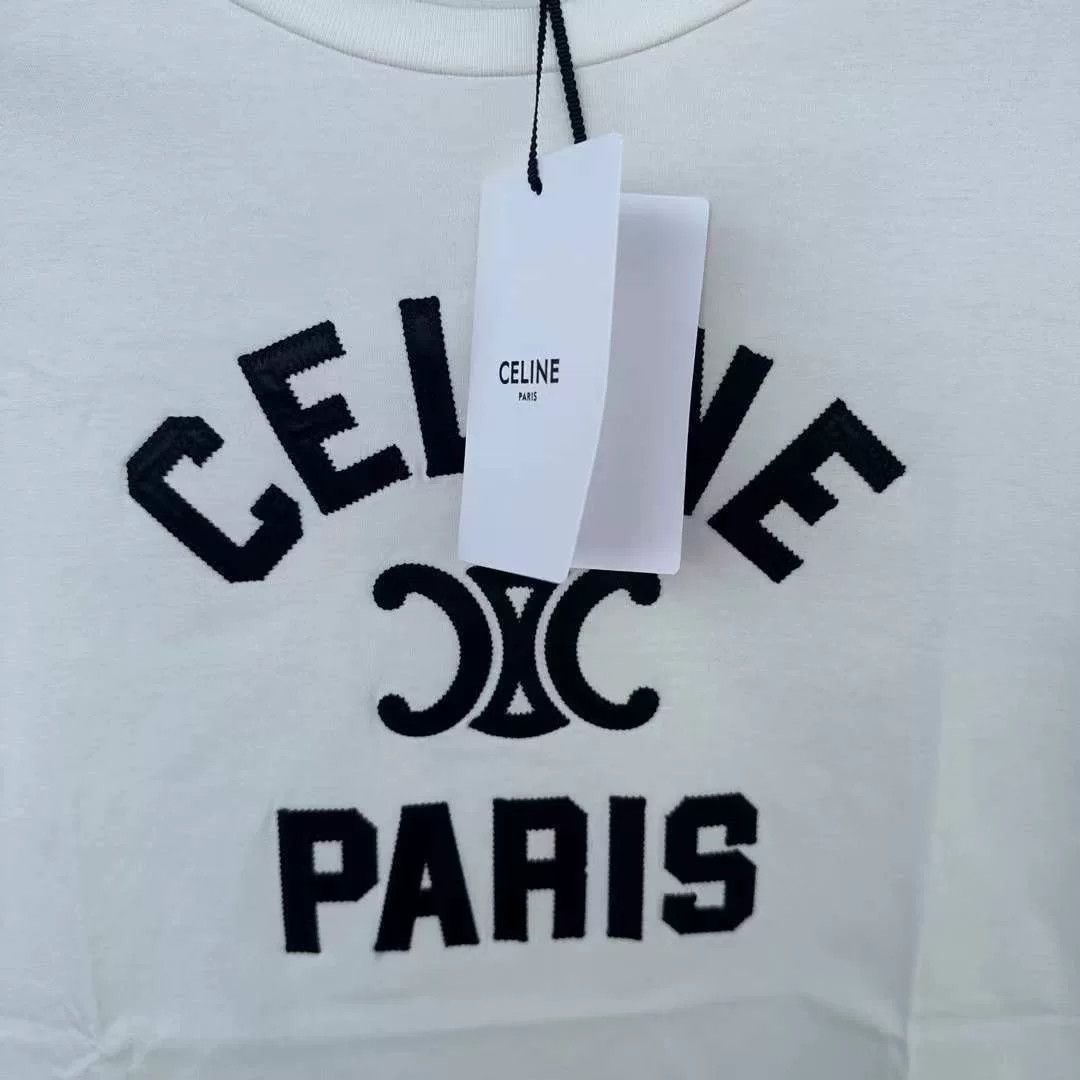 Celine Celine Triomphe Leather Logo Item Size US M / EU 48-50 / 2 - 3 Thumbnail