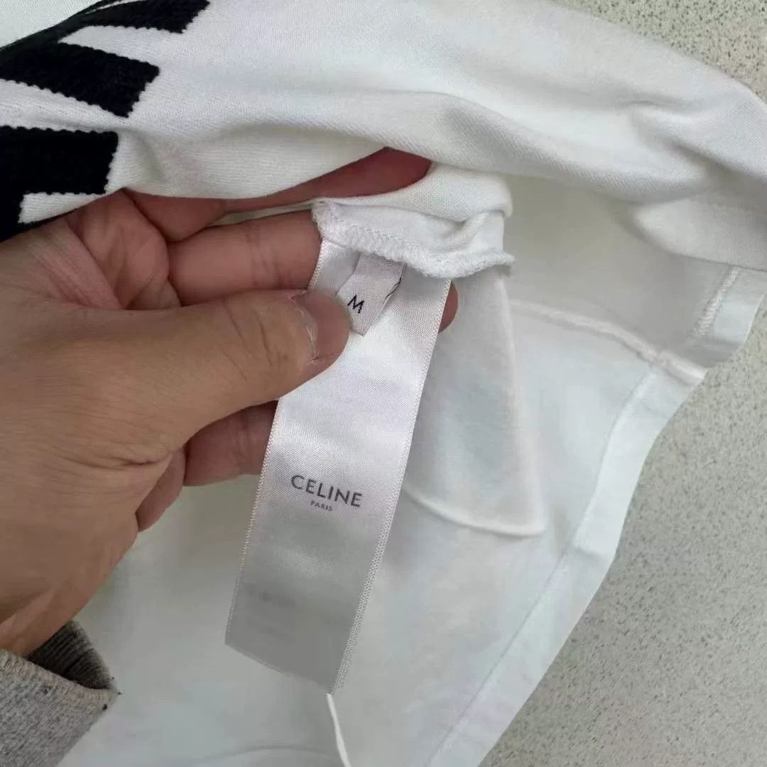 Celine Celine Triomphe Leather Logo Item Size US M / EU 48-50 / 2 - 4 Thumbnail