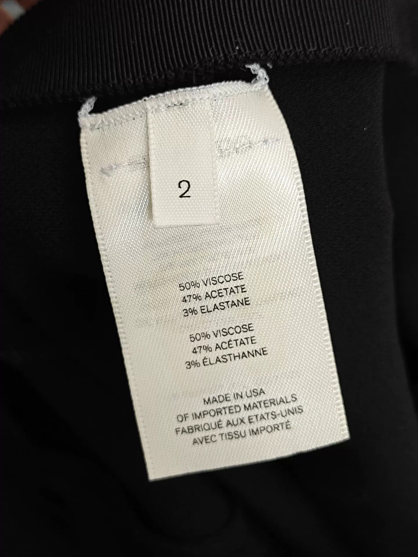 The Row The Row Black Side Zip Casual Pants Size 37" - 5 Thumbnail