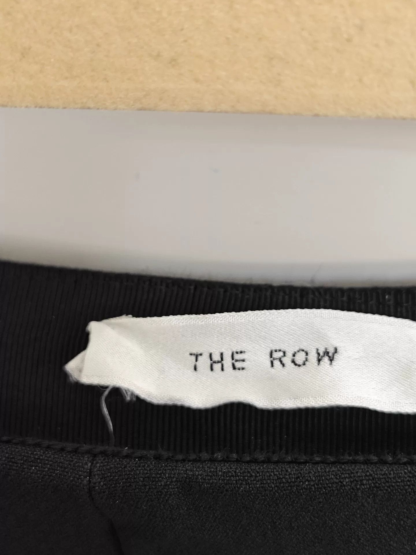 The Row The Row Black Side Zip Casual Pants Size 37" - 4 Thumbnail