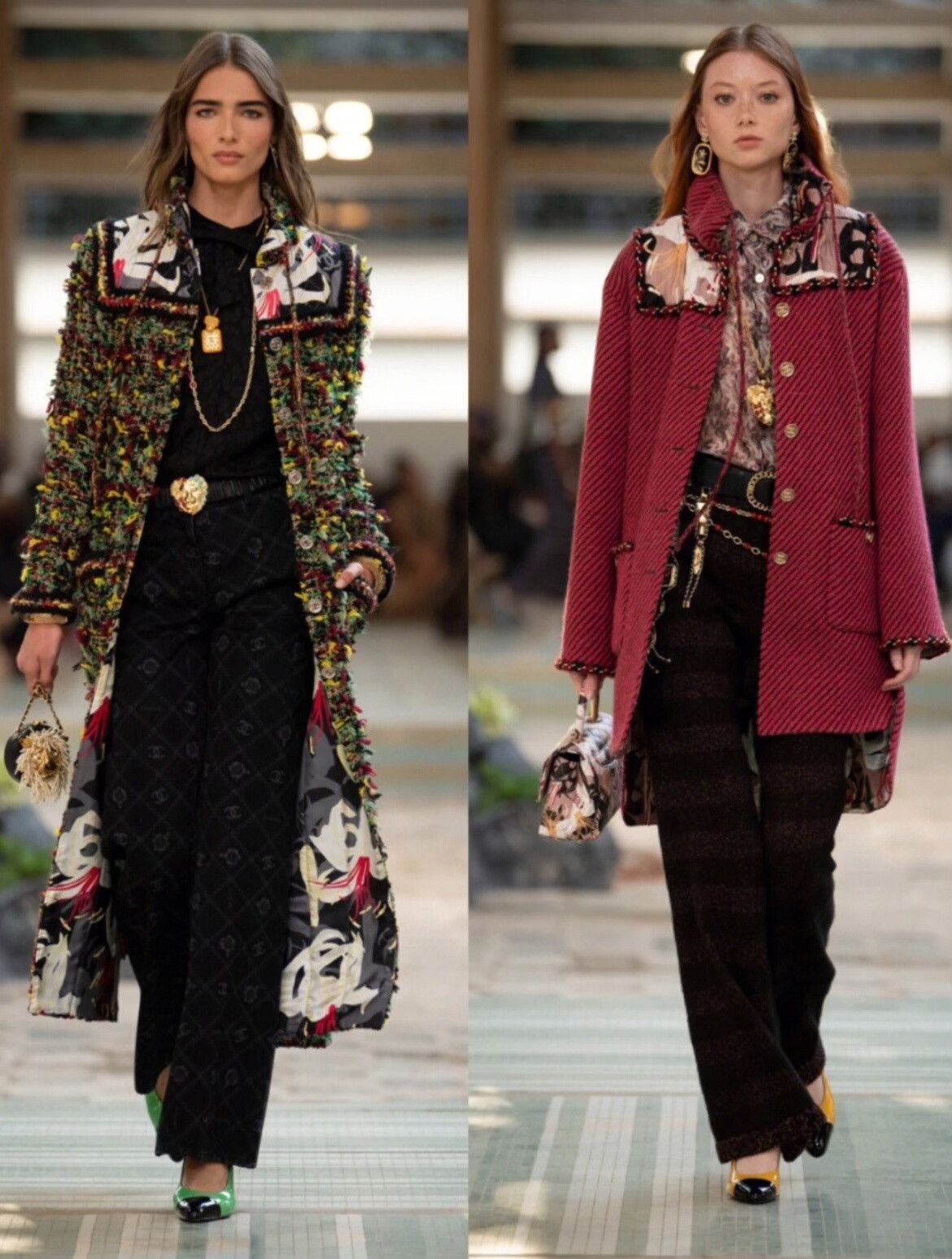 Chanel Chanel 23A Tweed Long Coat Size XS / US 0-2 / IT 36-38 - 8 Thumbnail