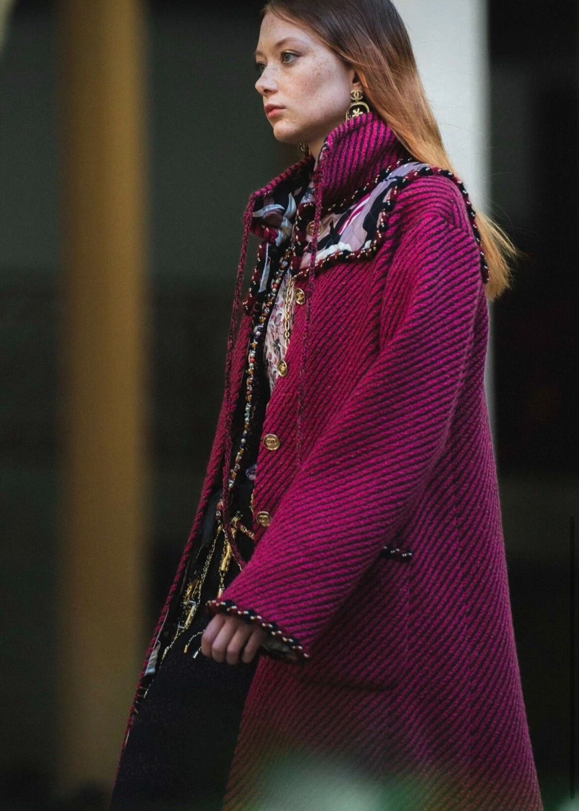 Chanel Chanel 23A Tweed Long Coat Size XS / US 0-2 / IT 36-38 - 9 Thumbnail