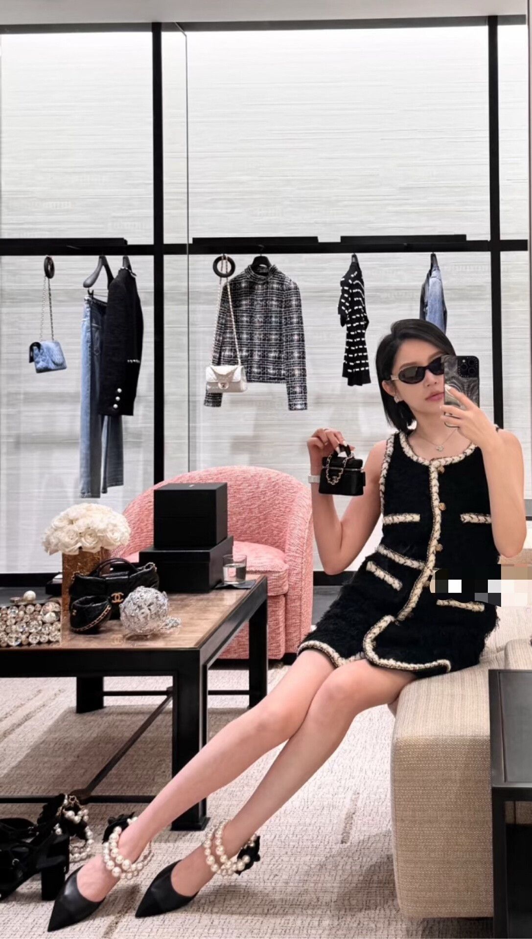 Chanel Chanel 25K Black Fringe Wool Vest Size S / US 4 / IT 40 - 9 Thumbnail