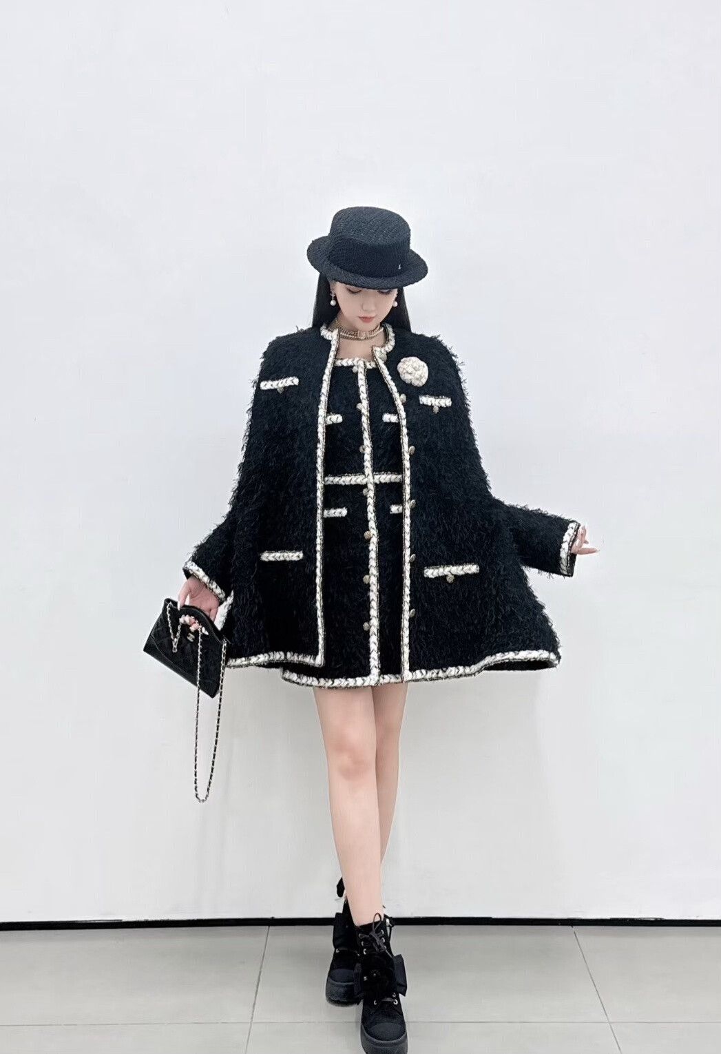Chanel Chanel 25K Black Fringe Wool Vest Size S / US 4 / IT 40 - 7 Thumbnail