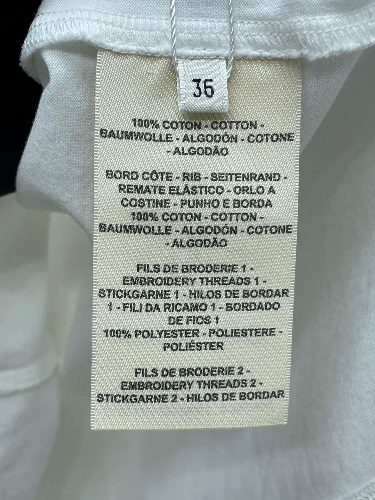 Hermes Hermes White Short-Sleeve T-Shirt Size XS / US 0-2 / IT 36-38 - 6 Thumbnail