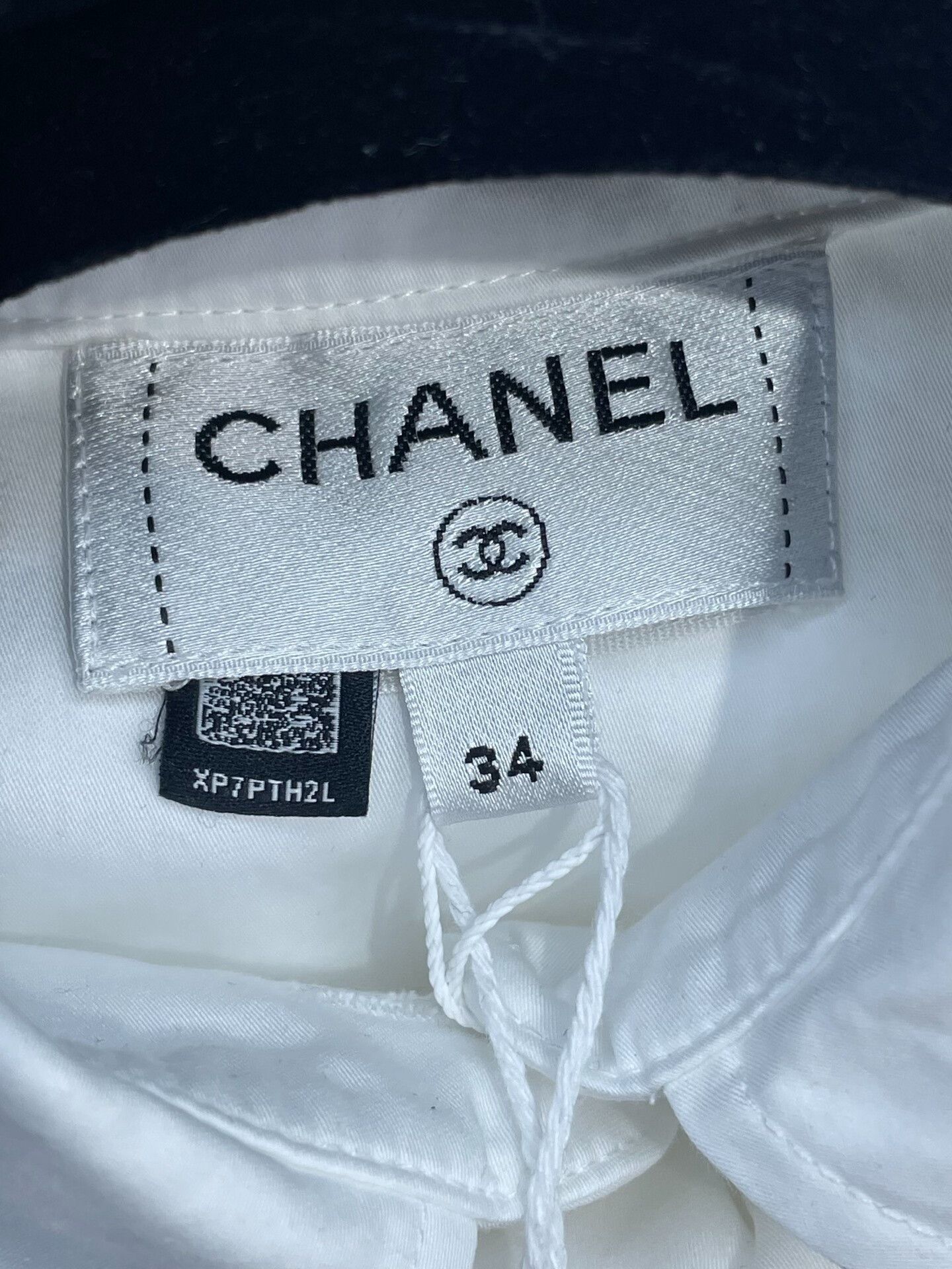 Chanel Chanel 25K White Bow Shirt Size XXS / US 00 / IT 34 - 6 Thumbnail