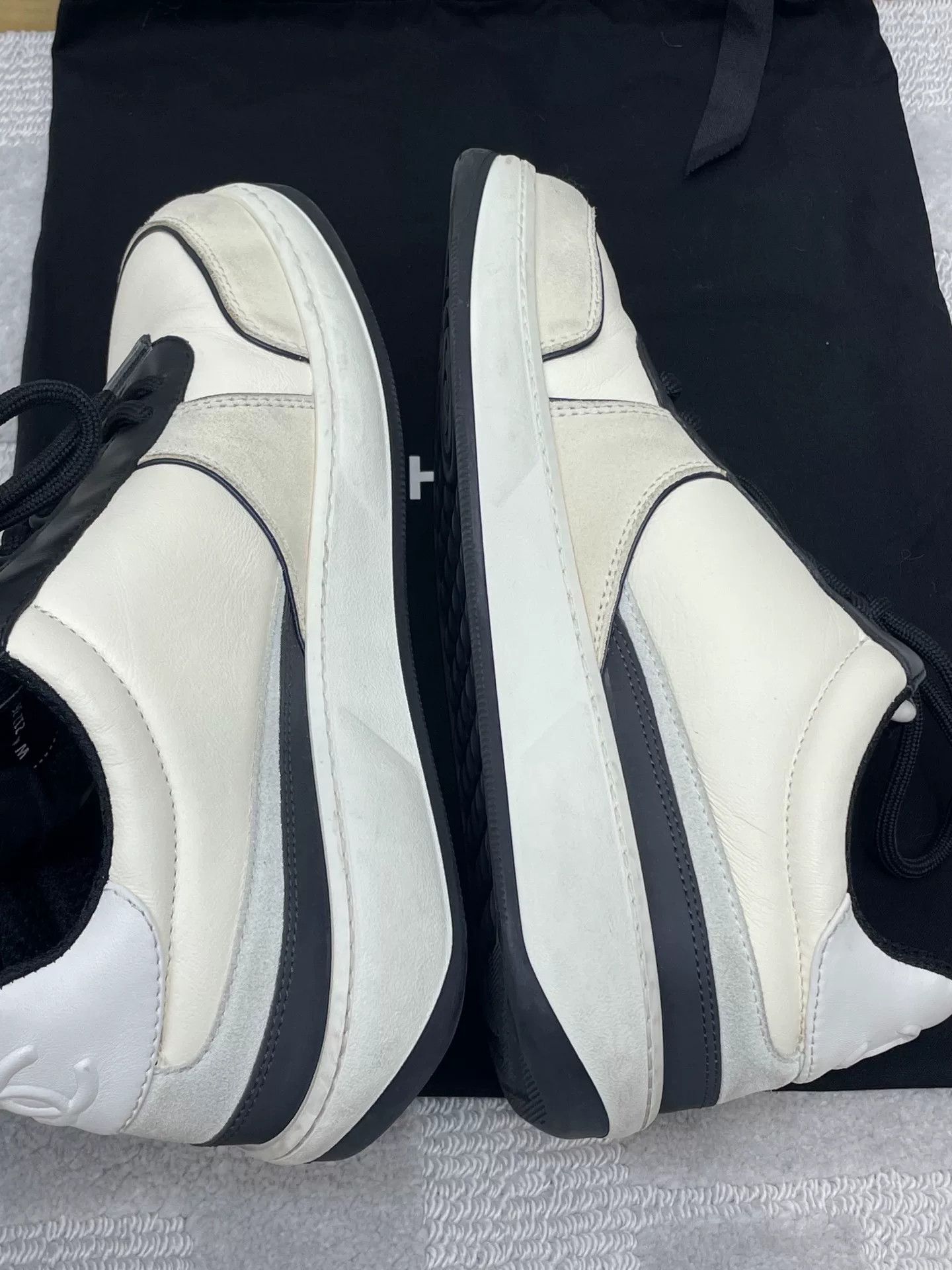 Chanel Chanel 23B Panda Color Block Sneakers Size US 5.5 / IT 35.5 - 5 Thumbnail