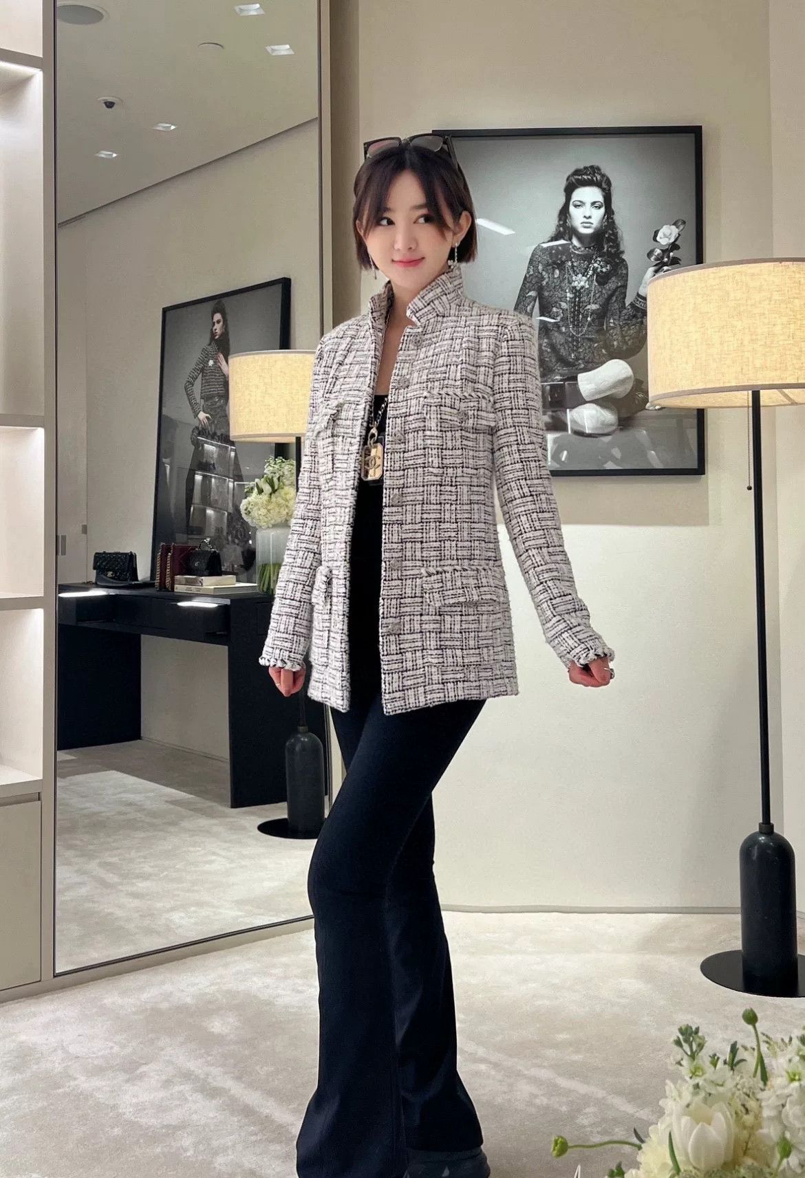 Chanel Chanel 23B Sequin Tweed Jacket Size XS / US 0-2 / IT 36-38 - 9 Thumbnail