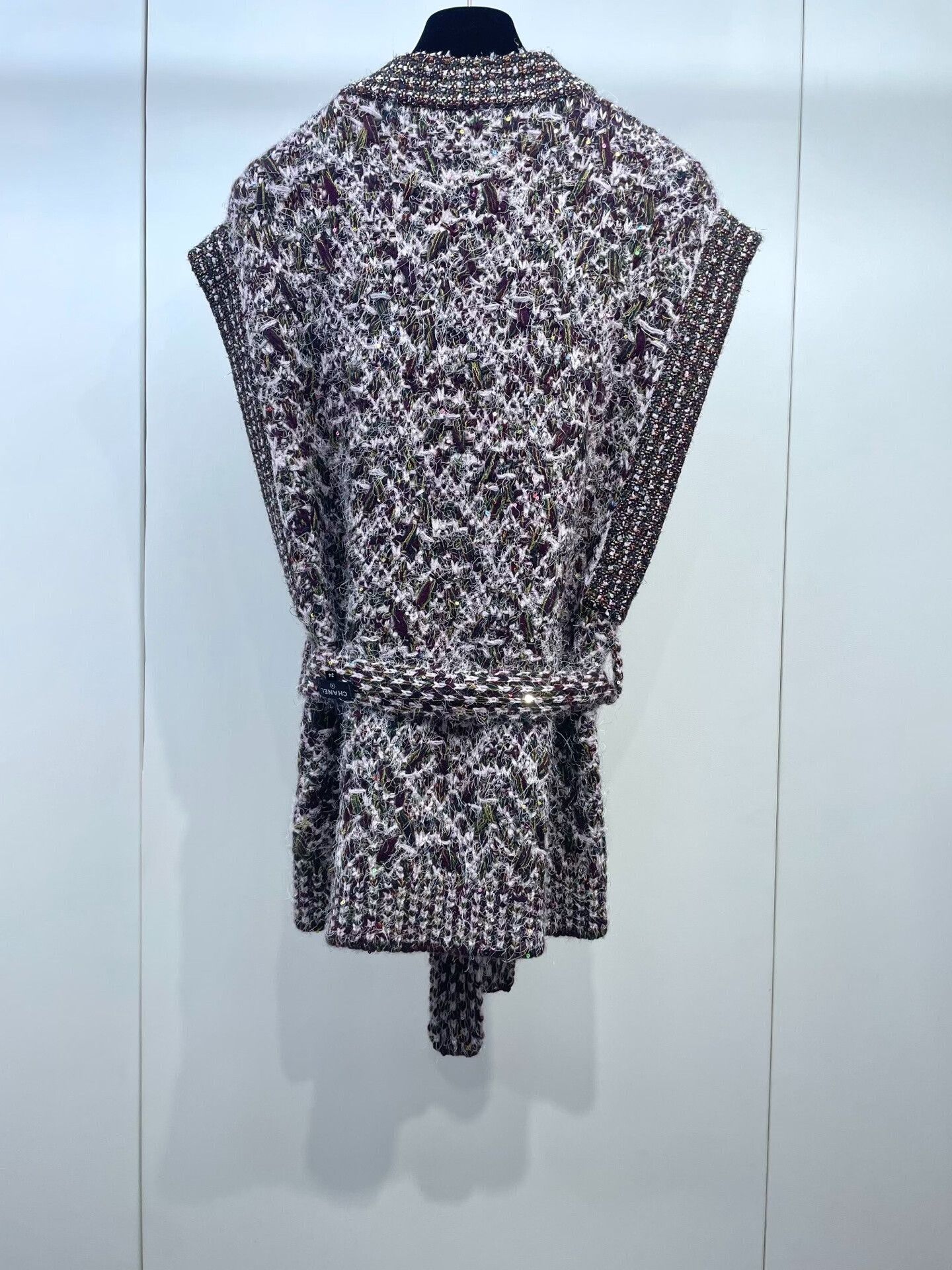 Chanel Chanel 25A Sequin Cashmere Knit Vest Size XXS / US 00 / IT 34 - 2 Thumbnail