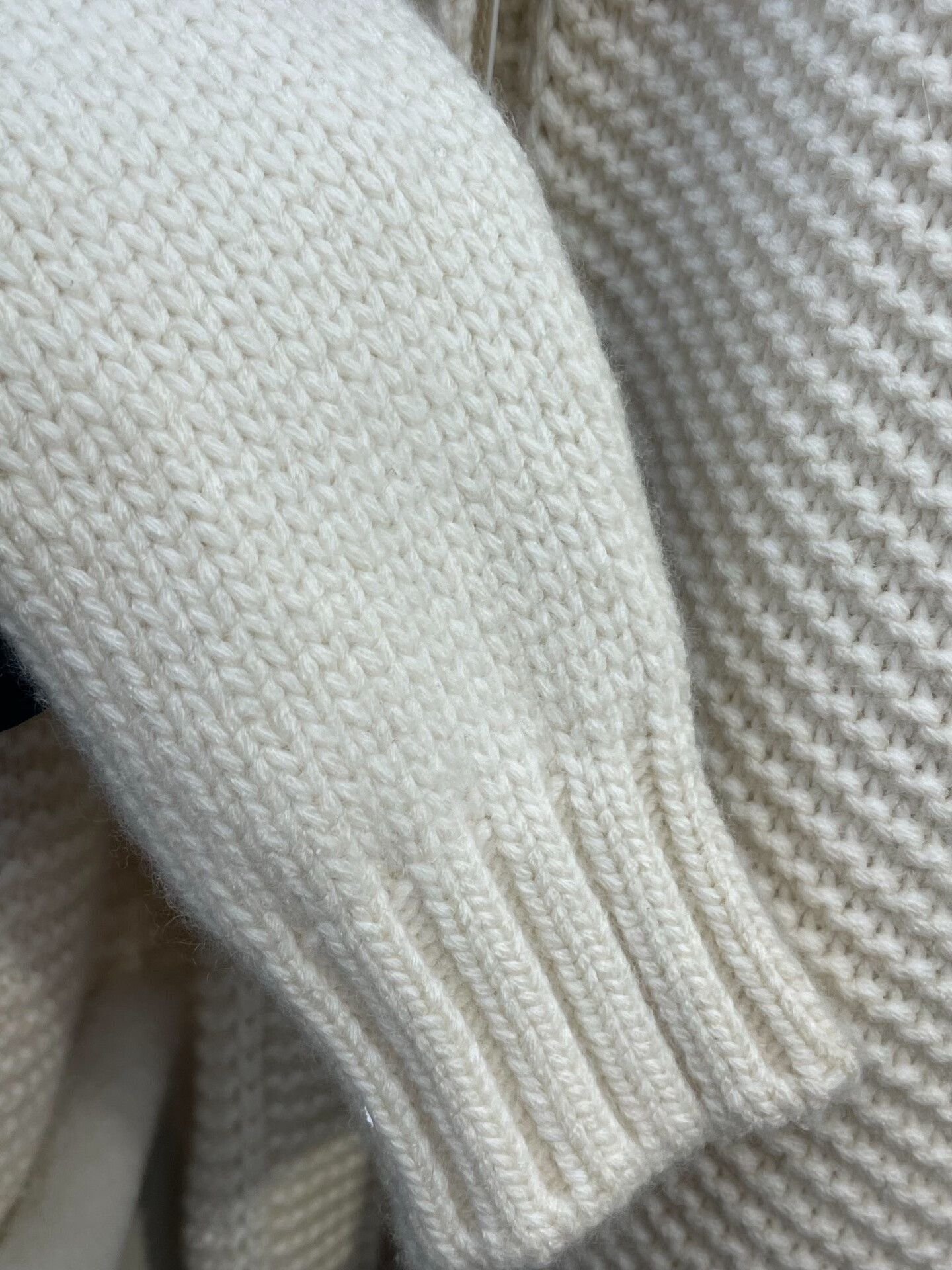Loro Piana Loropiana Shearling Cashmere Knit Coat Size S / US 4 / IT 40 - 6 Thumbnail