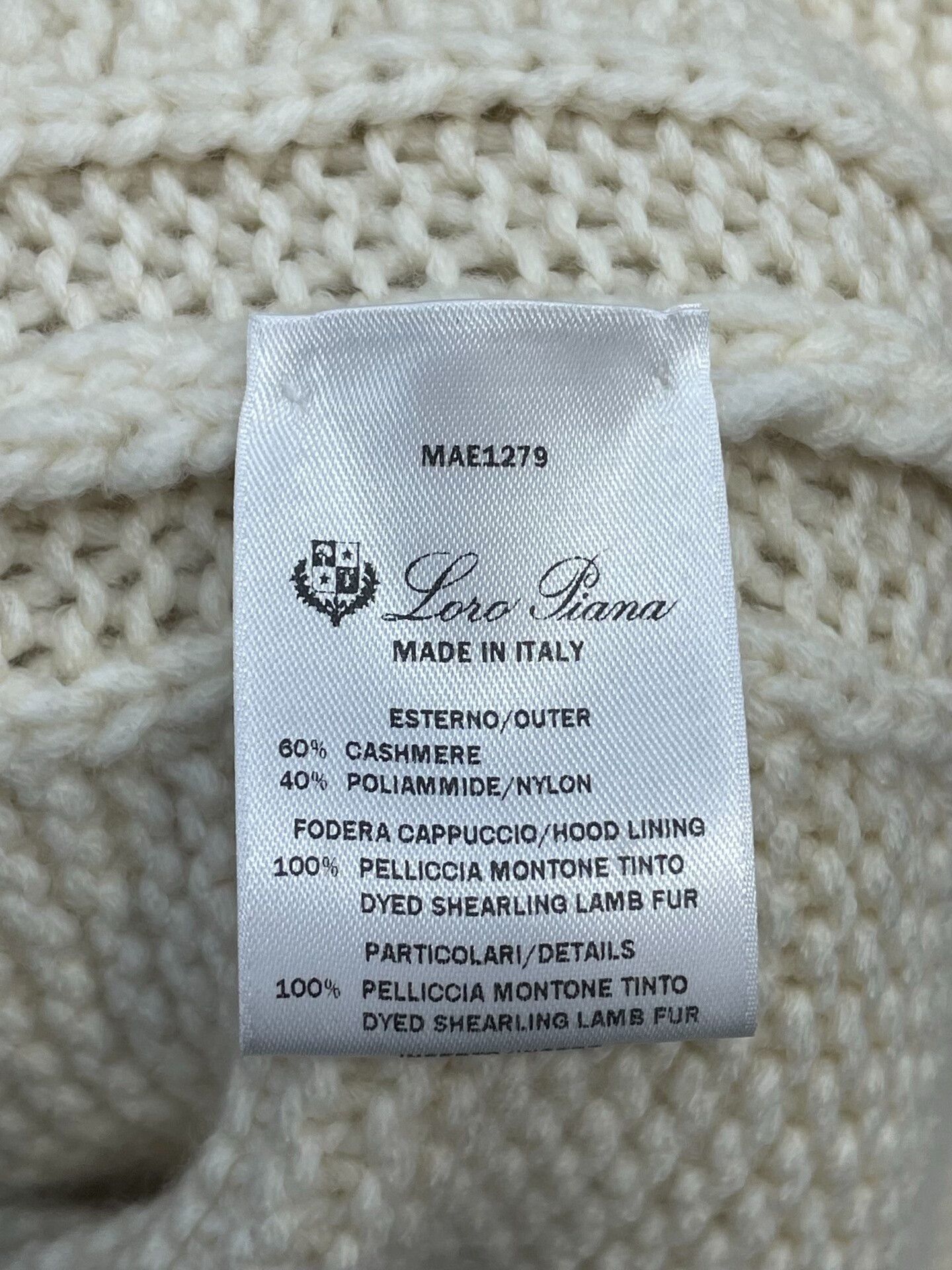 Loro Piana Loropiana Shearling Cashmere Knit Coat Size S / US 4 / IT 40 - 8 Thumbnail