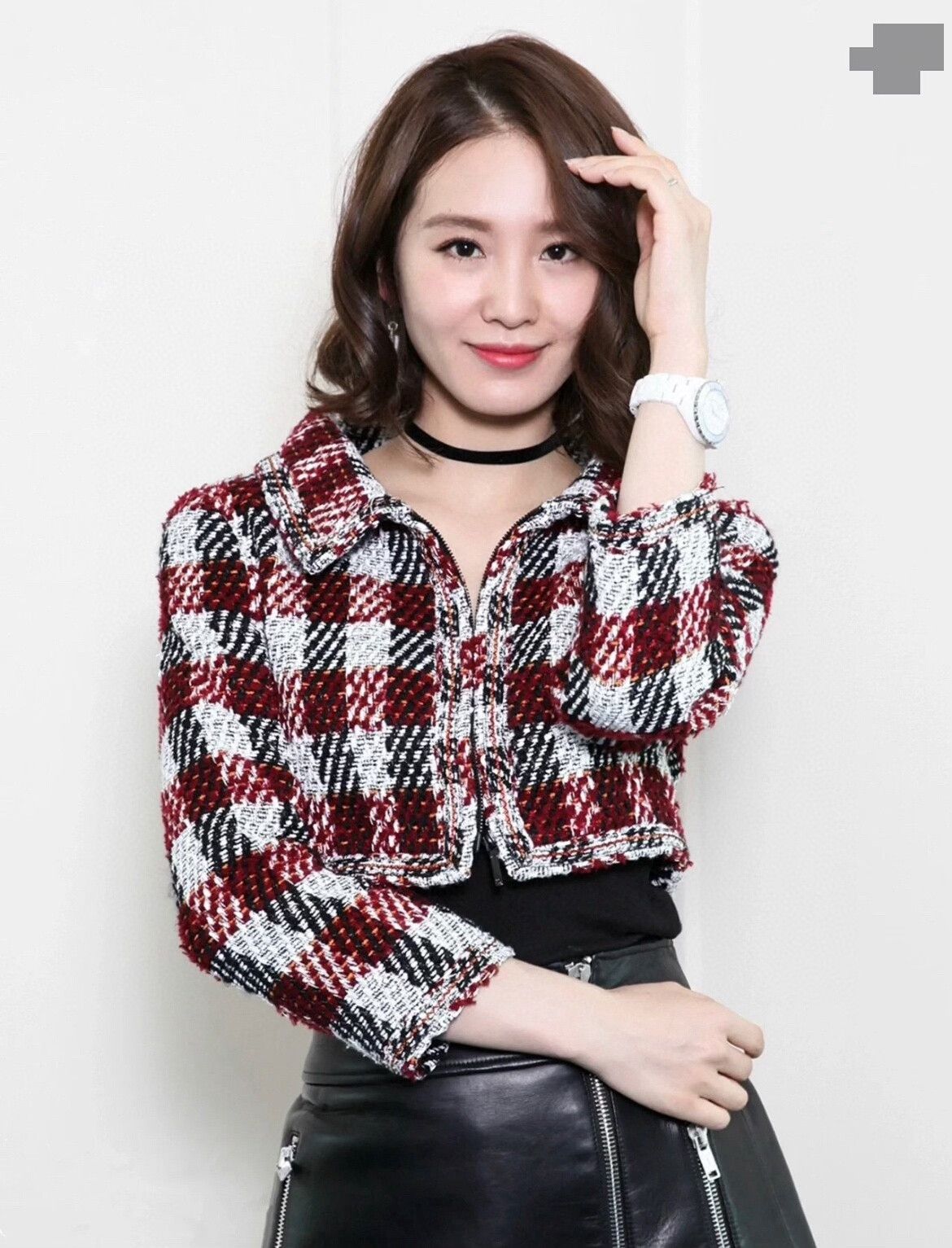Karl Lagerfeld Chanel Fall/Winter Plaid Short Coat Size XS / US 0-2 / IT 36-38 - 9 Thumbnail